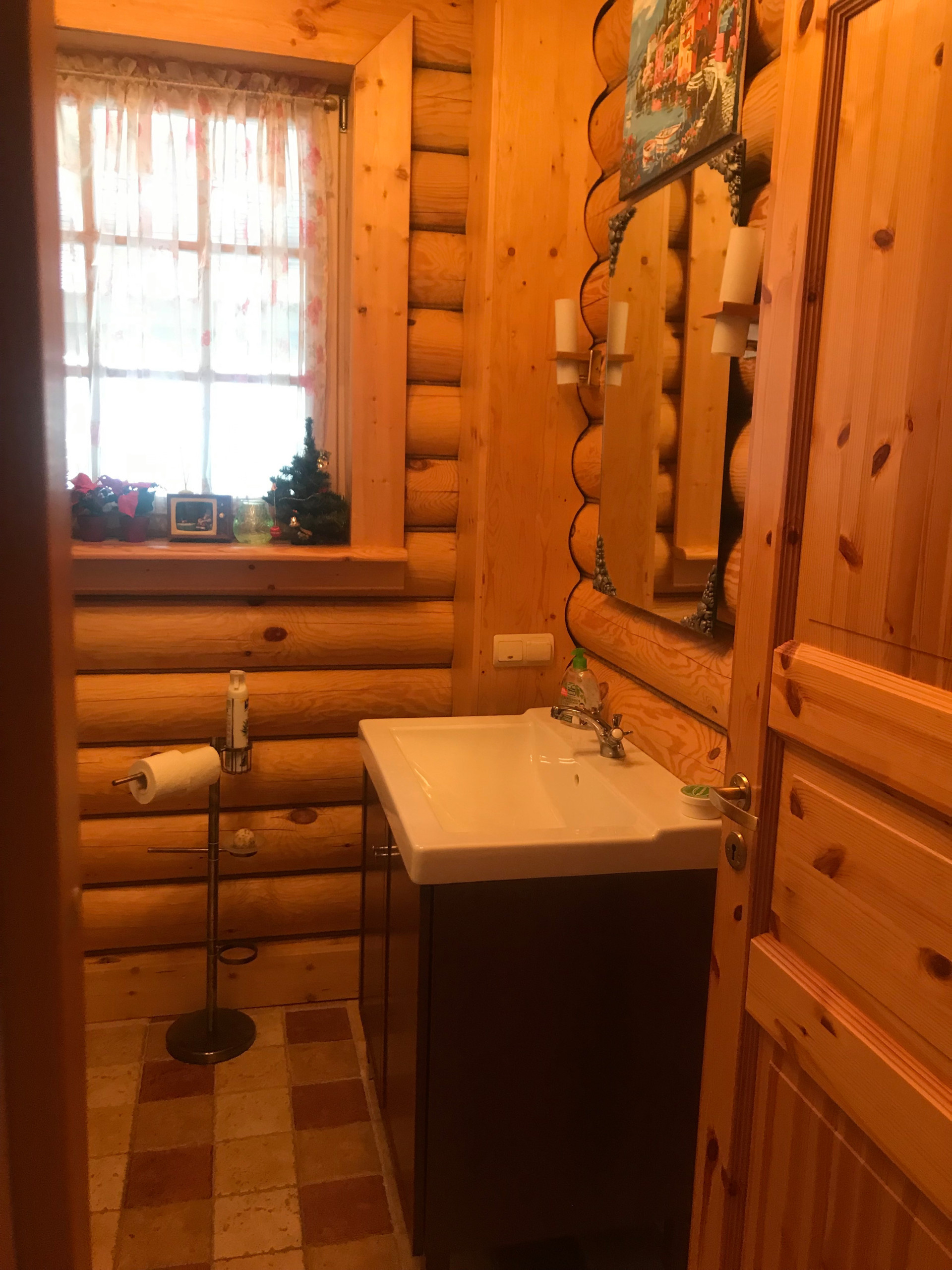 До и после: Обновление бревенчатого дома