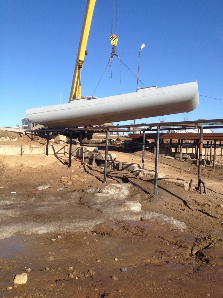 В гостях: Дом, пришвартованный под Калязиным