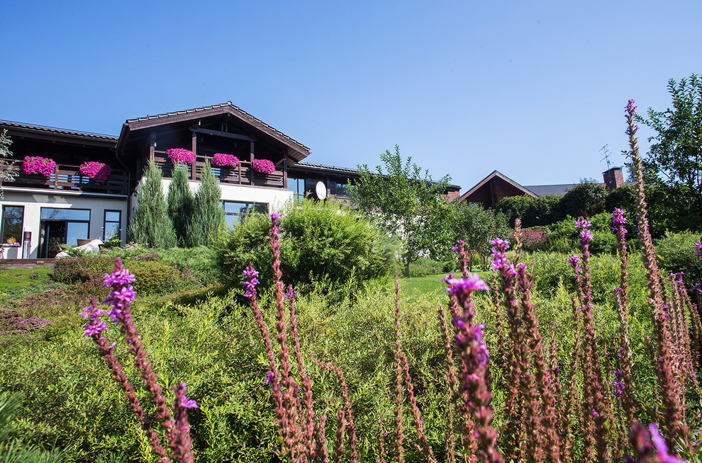 До и после: Сад с большим уклоном