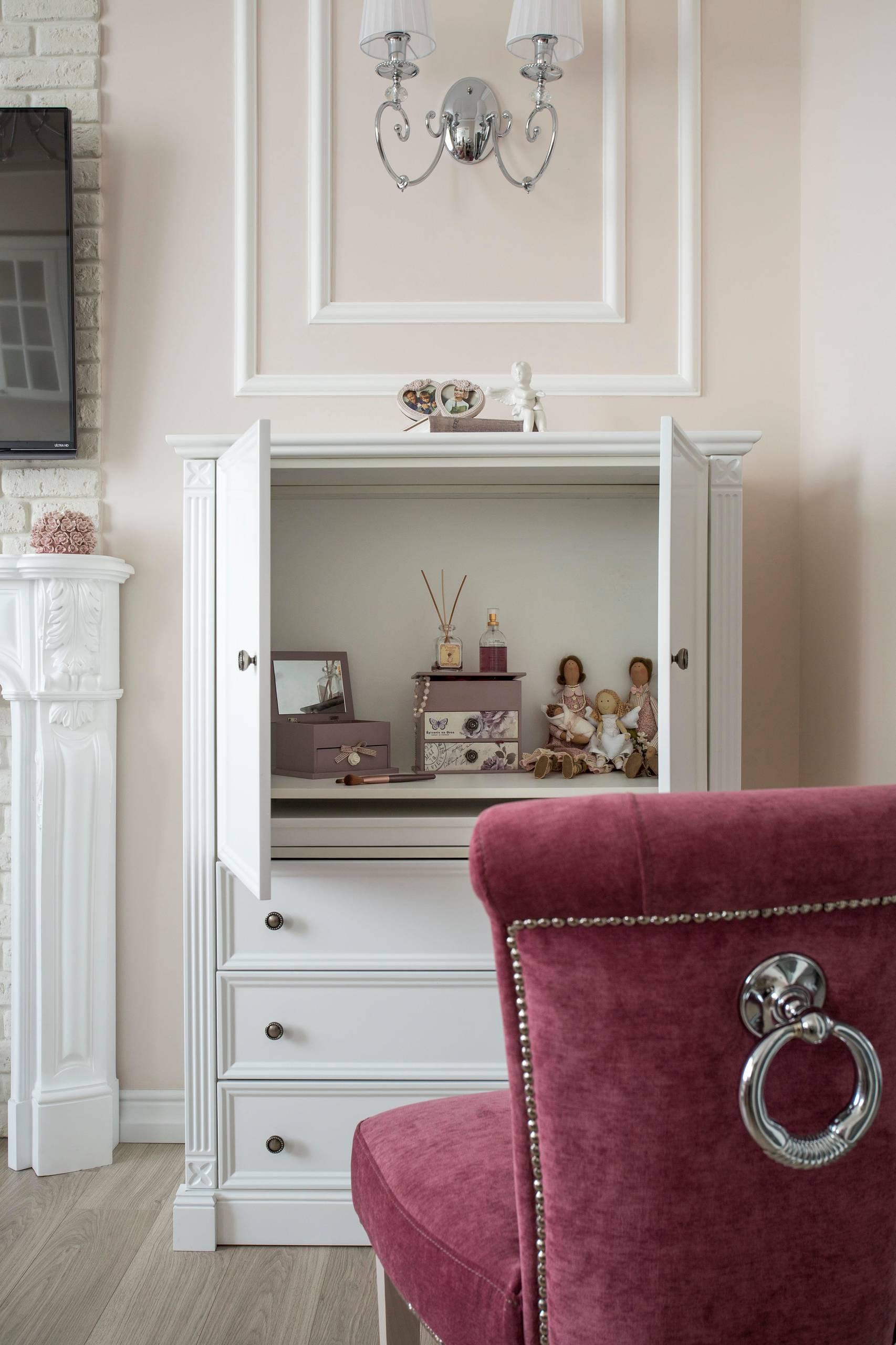 В гостях: Квартира в цветочных оттенках для молодой семьи