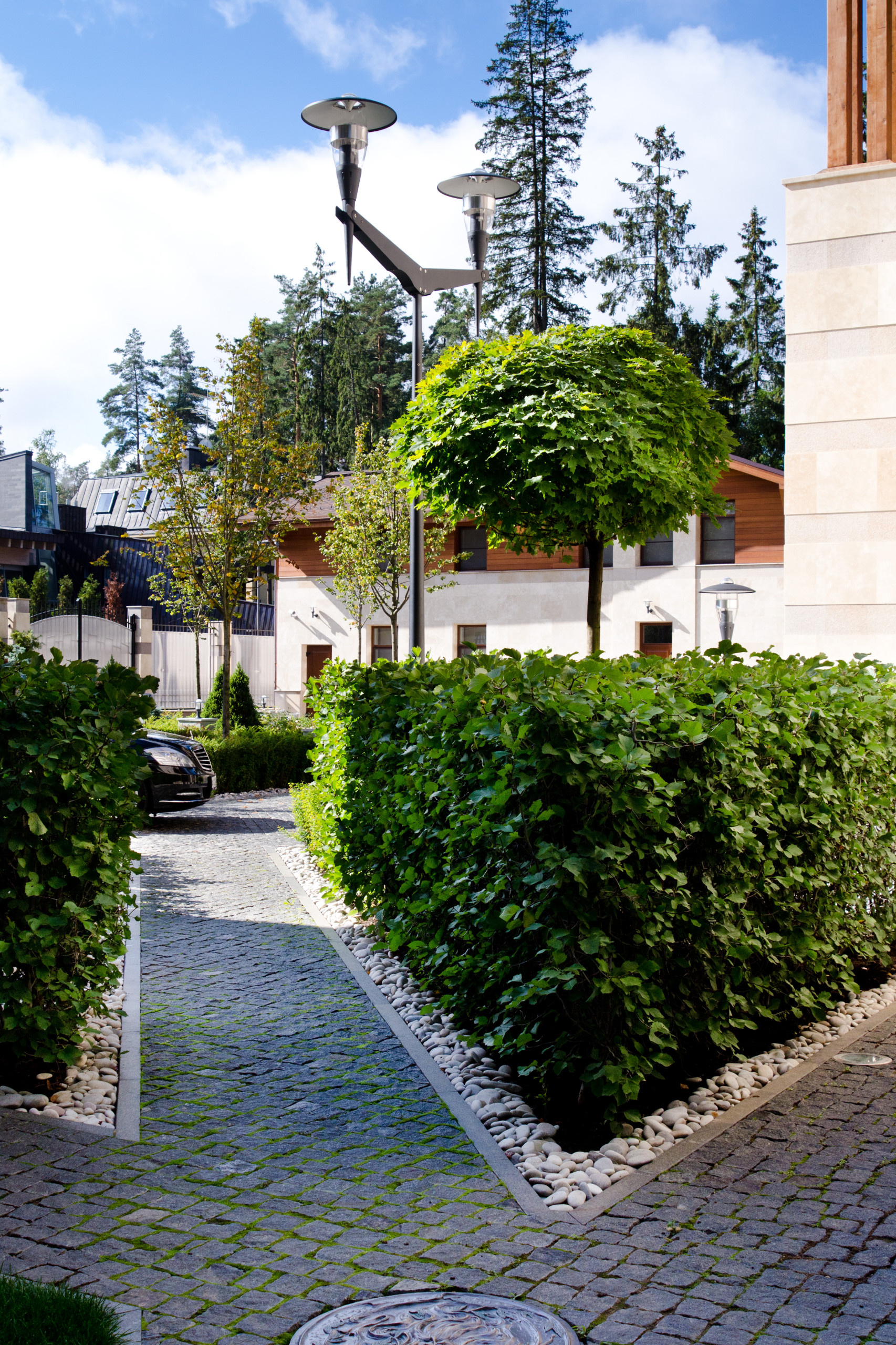 Проект недели: Регулярный и пейзажный сад на лесном участке