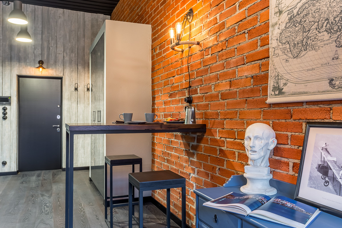 Houzz тур: Лофт для холостяка в здании бывшего кожевенного завода