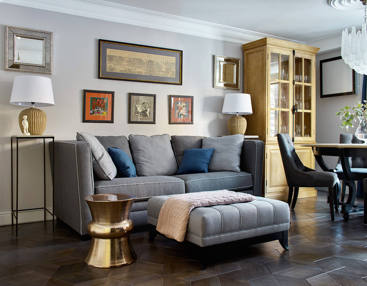 Houzz тур: Неоклассика в панельном доме