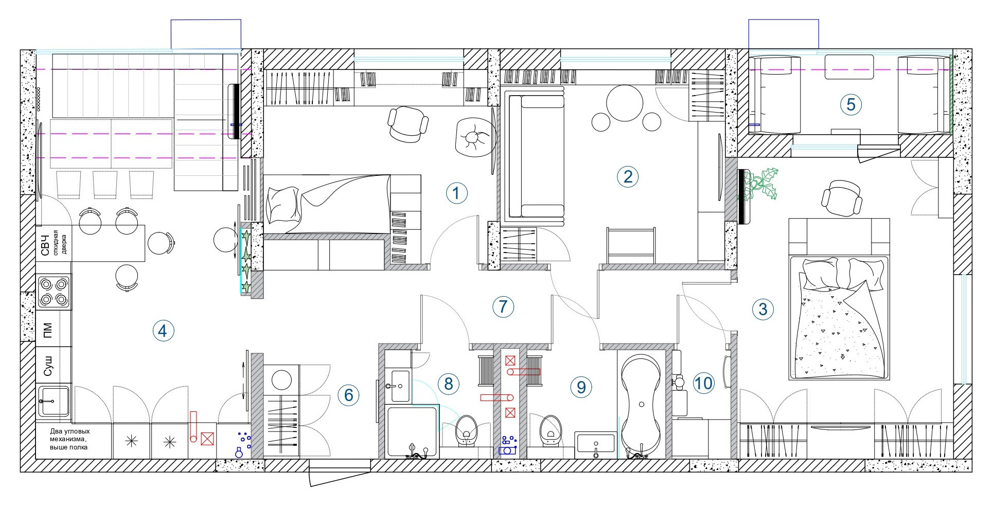 Houzz тур: Интерьер, «как в телеремонте»