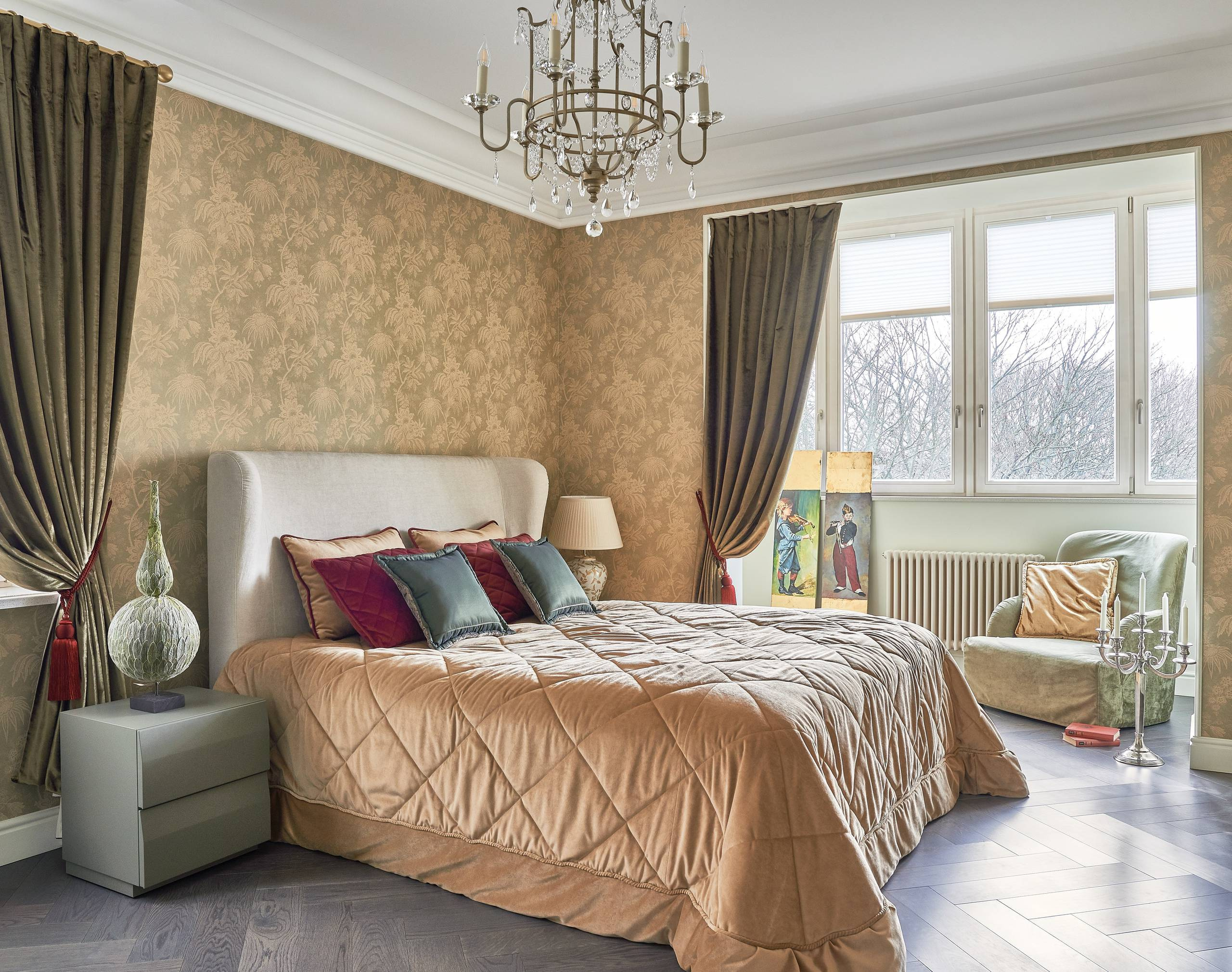 Houzz тур: Сказочная квартира в духе Кевина Слоана