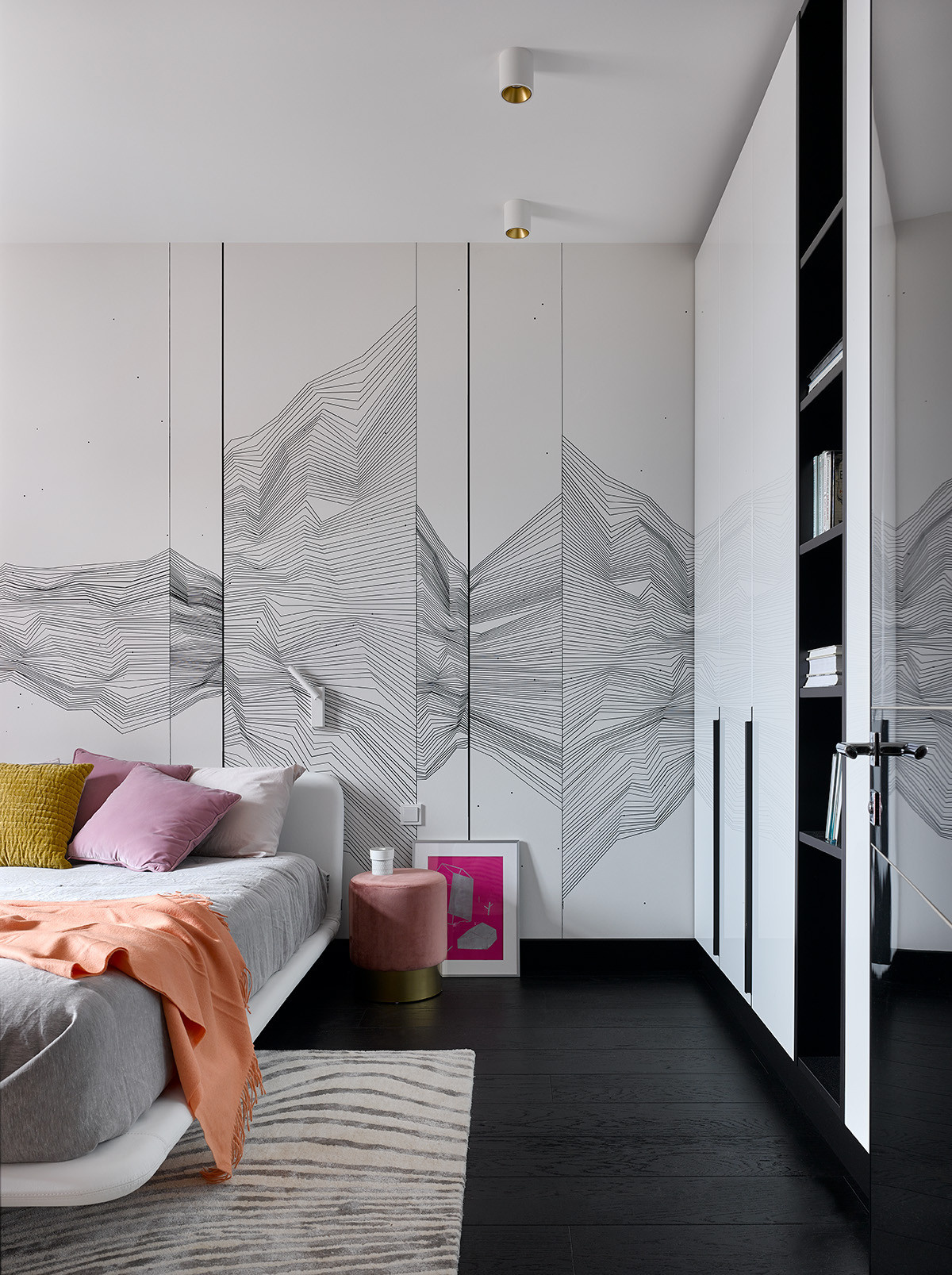 Houzz тур: Бирюза и глянец для девушки-модели