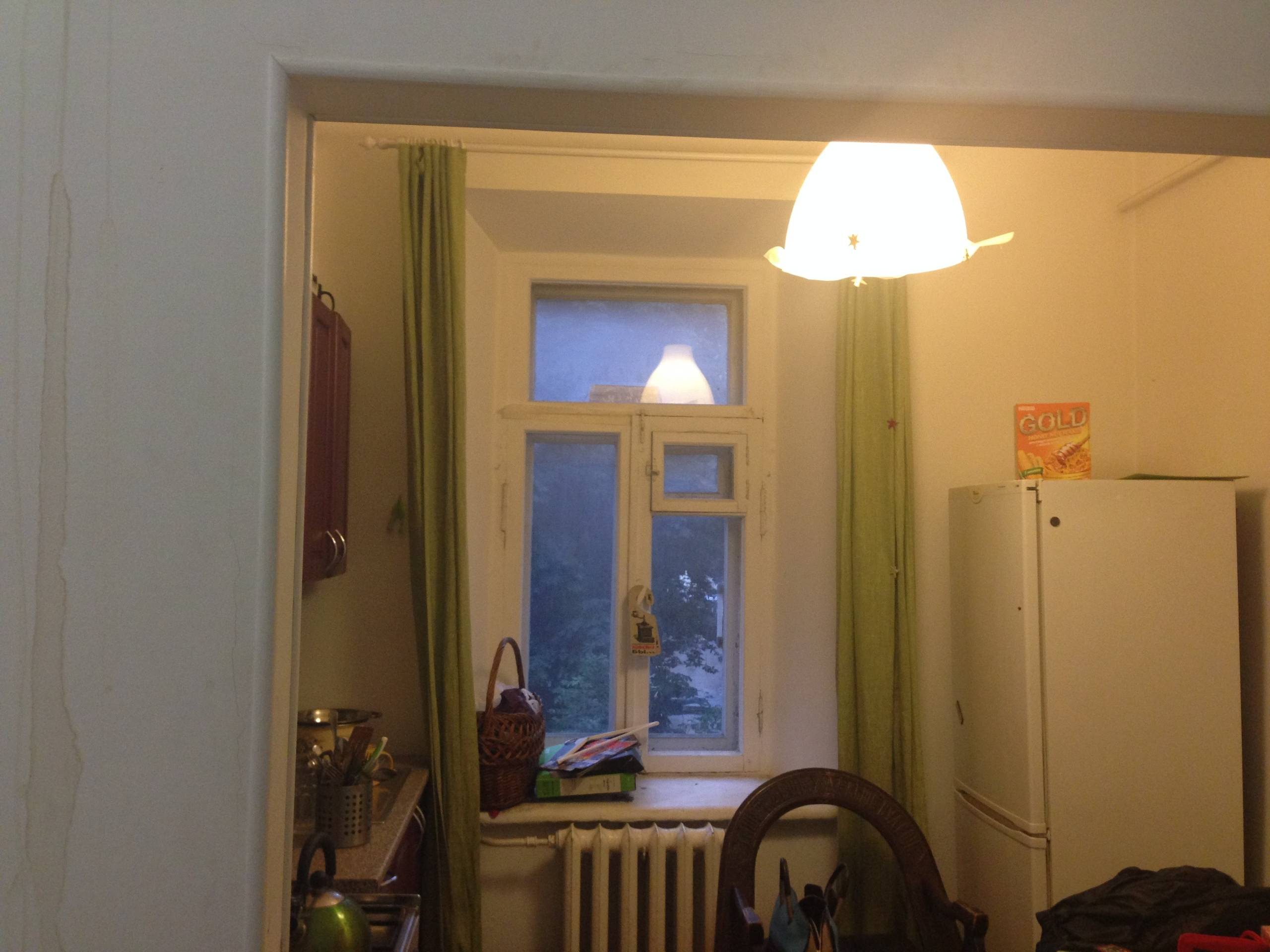 До и после: Двухкомнатная квартира с шестью окнами