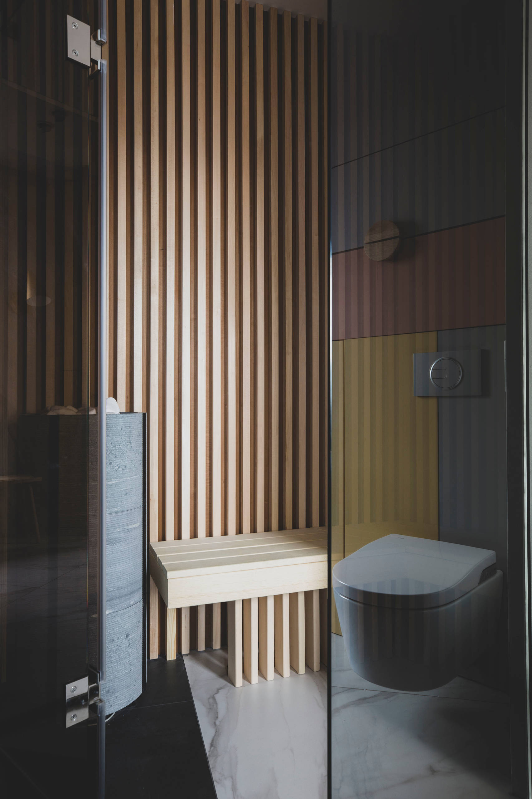 Проект недели: Авангард — в ванной и сауне