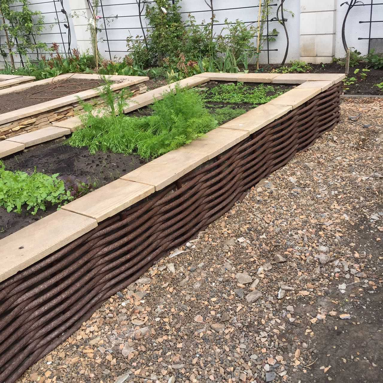 Фотоохота: 72 идеи для ограждения грядок