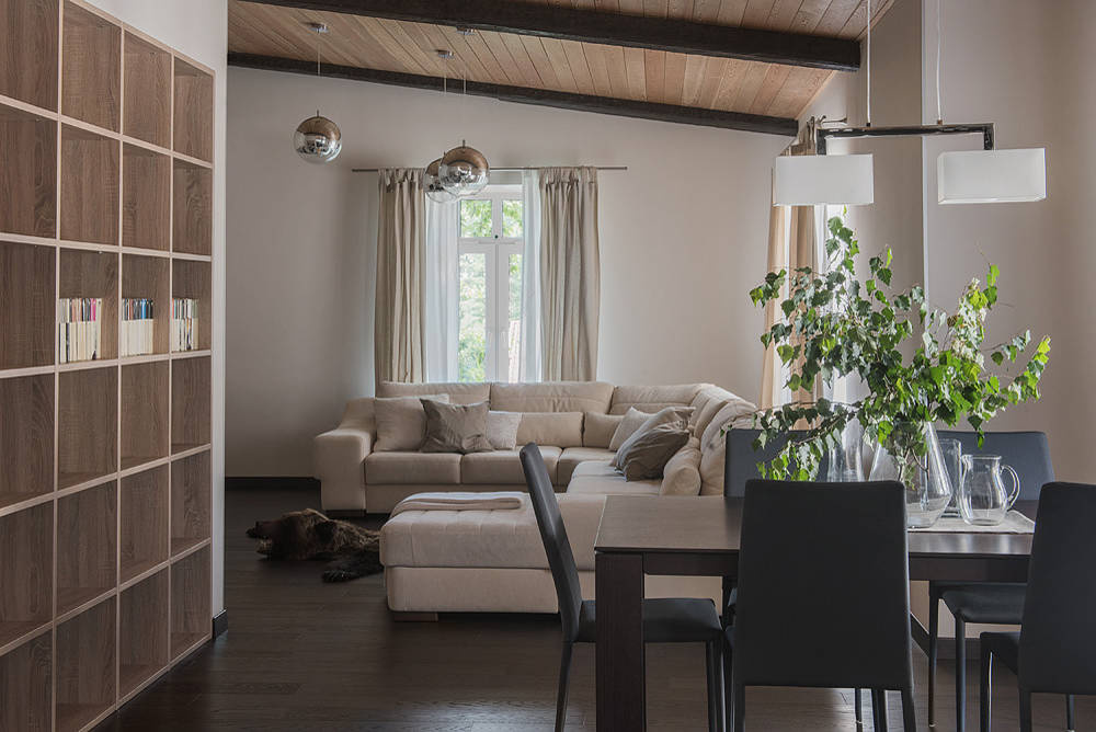 Houzz тур: Квартира с мансардной крышей в Петербурге