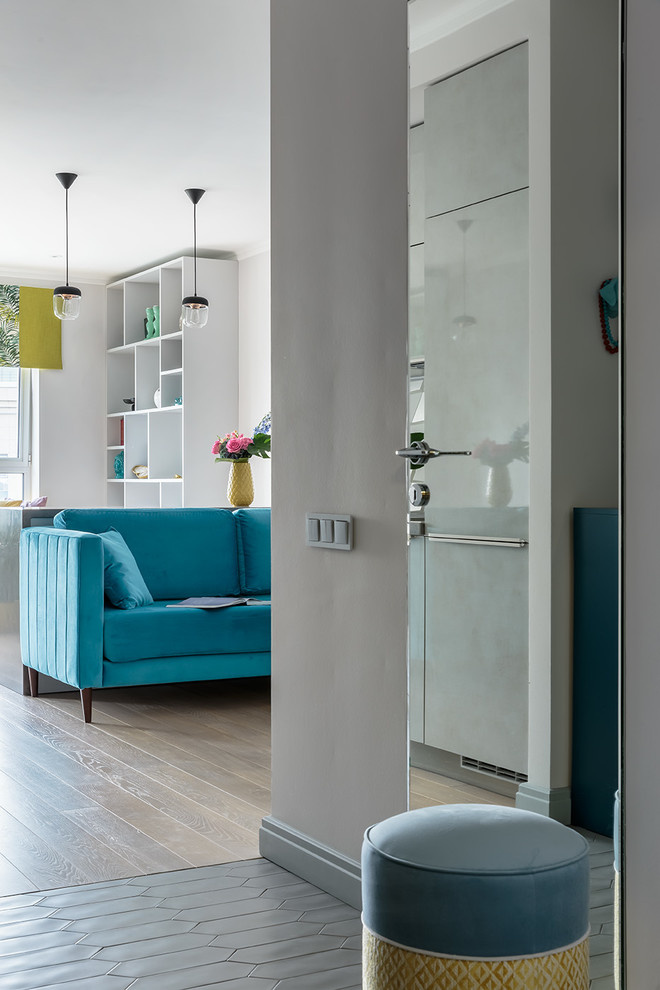 Houzz тур: Квартира c тропическими мотивами в Петербурге