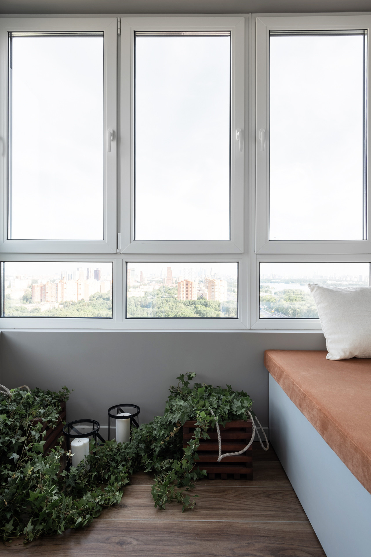 Houzz тур: Квартира с двухуровневой лоджией