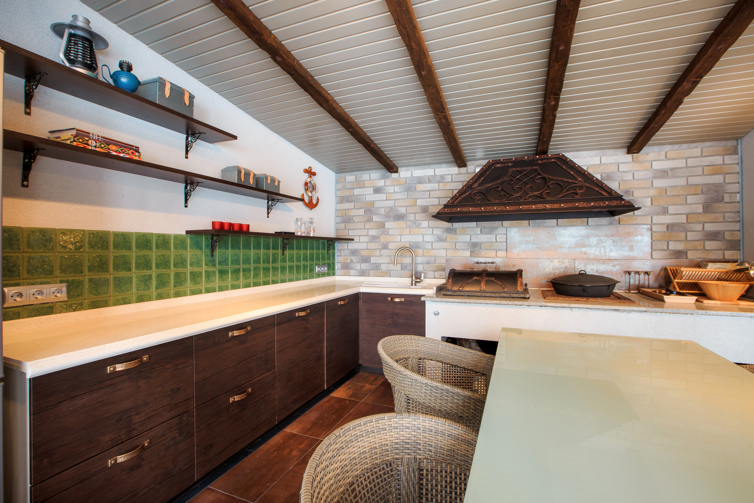 Houzz тур: Гостевой домик в уральской глуши с хулиганскими мотивами