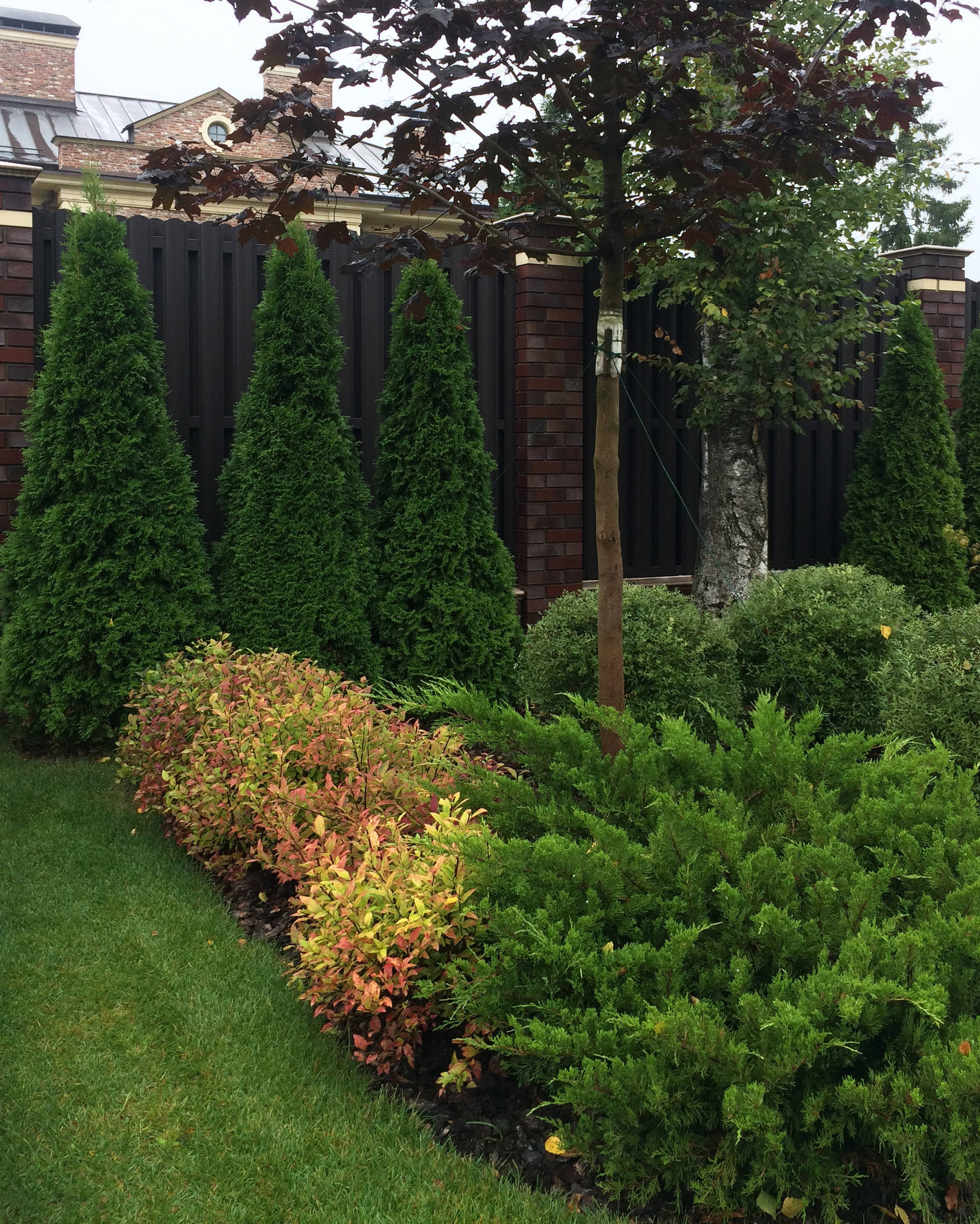 Планировка сада: Усадьба в голландском духе для 3 поколений семьи