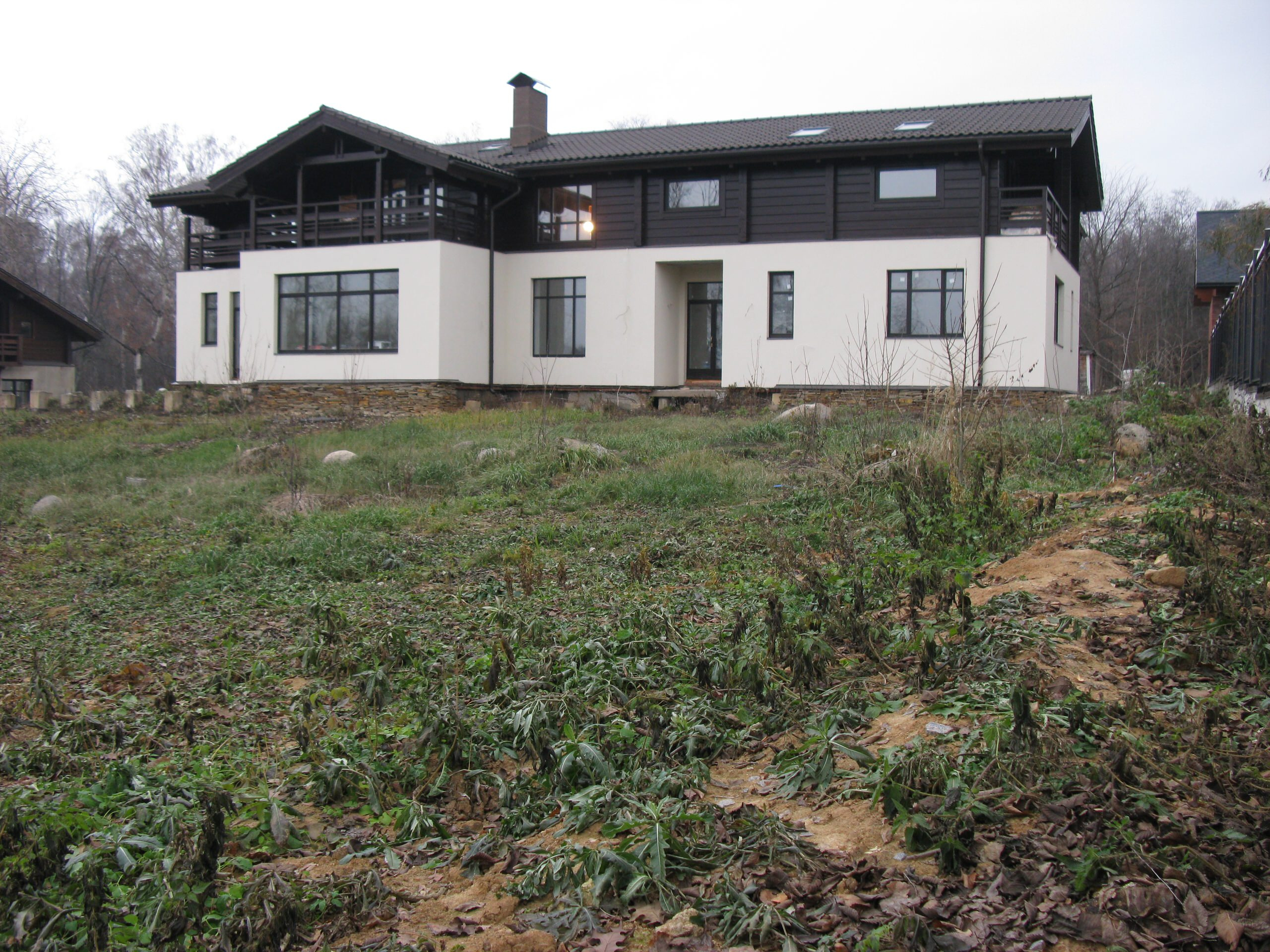 До и после: Сад с большим уклоном