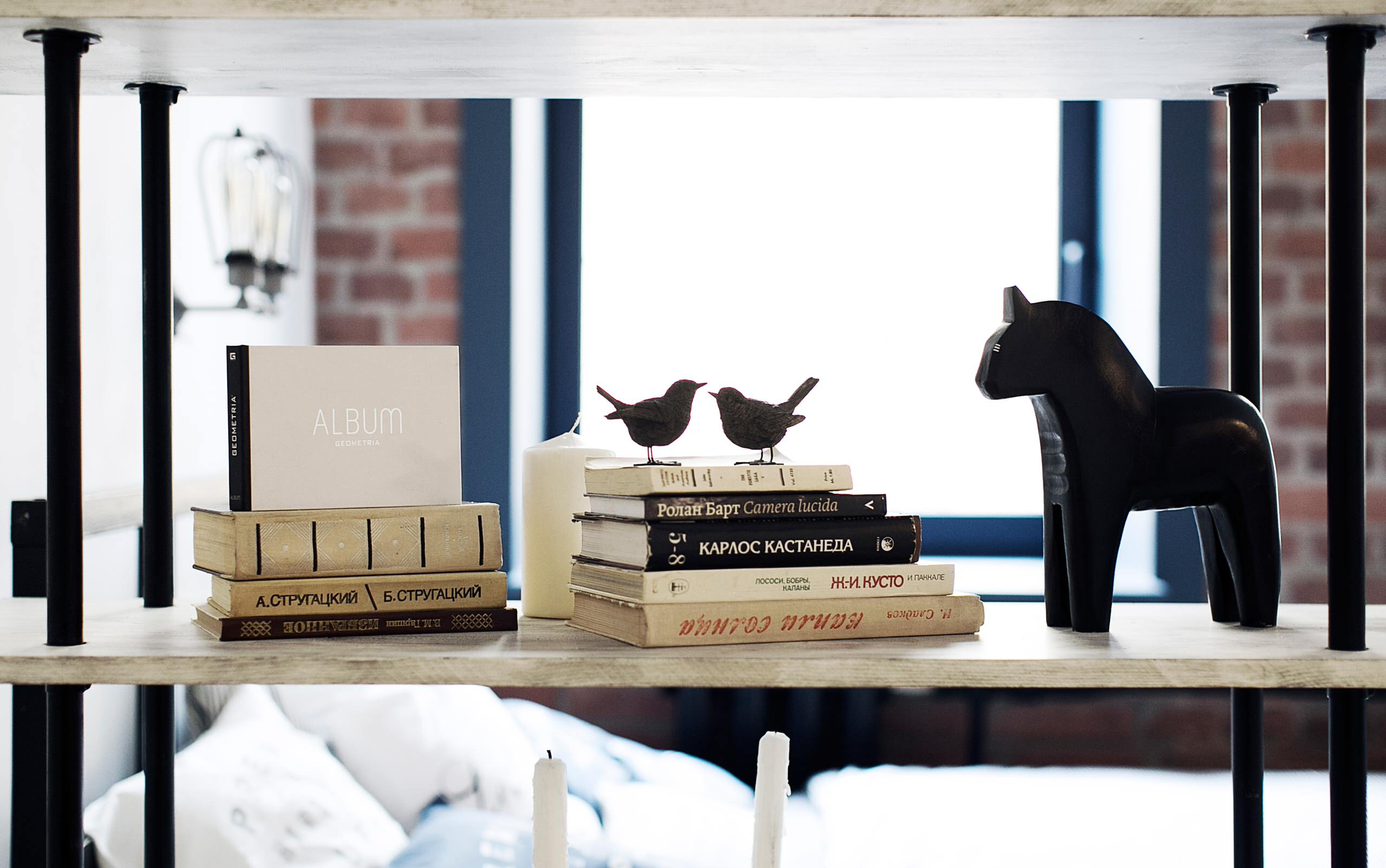 Houzz тур: Эстетика лофта на 40 квадратных метрах