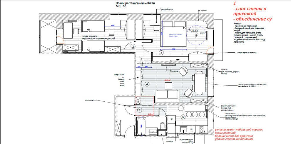Задача дизайнеру: 6 интерьерных проектов ну прямо «как в кино»