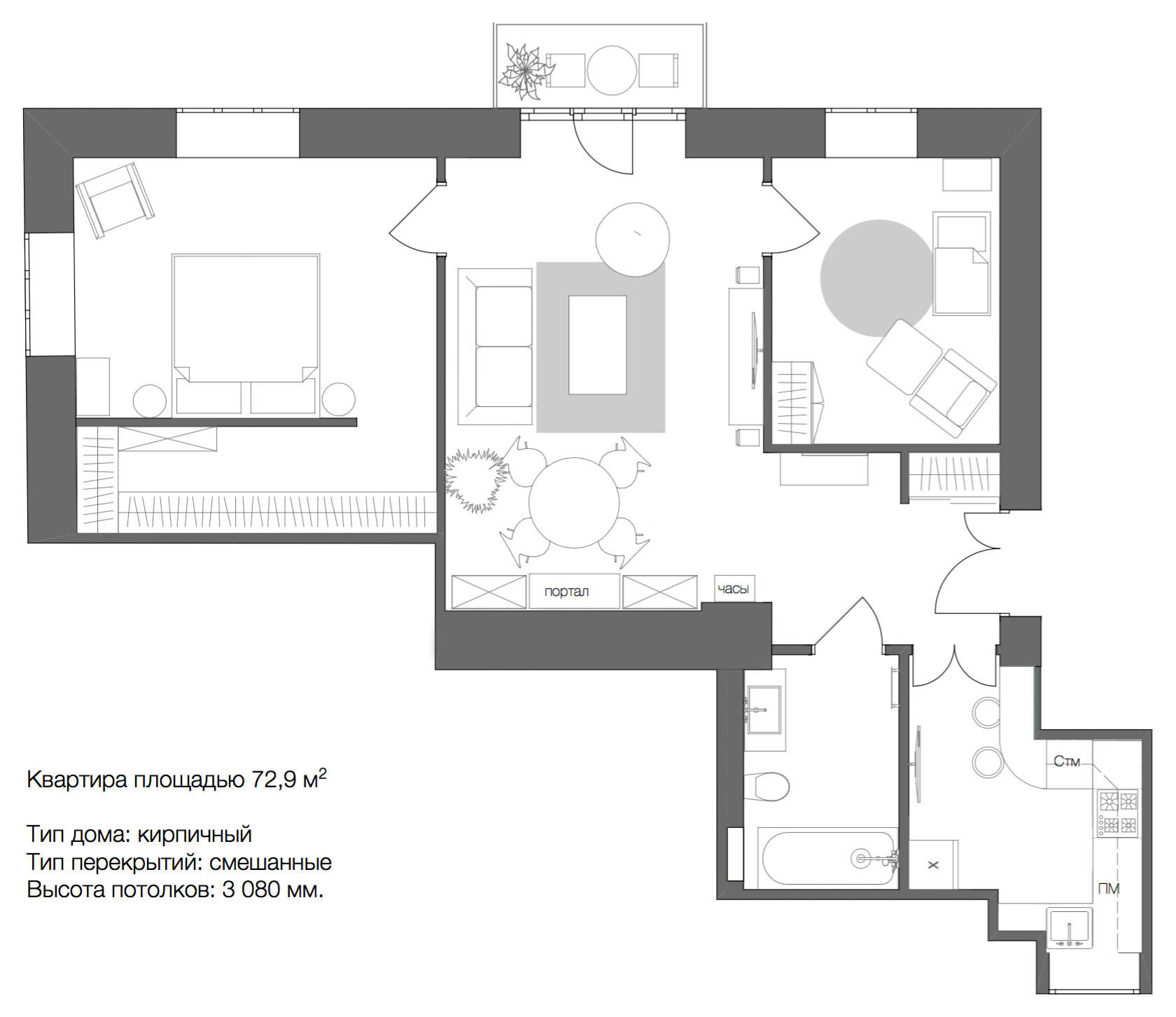 В гостях: Французская квартира на Чистых прудах