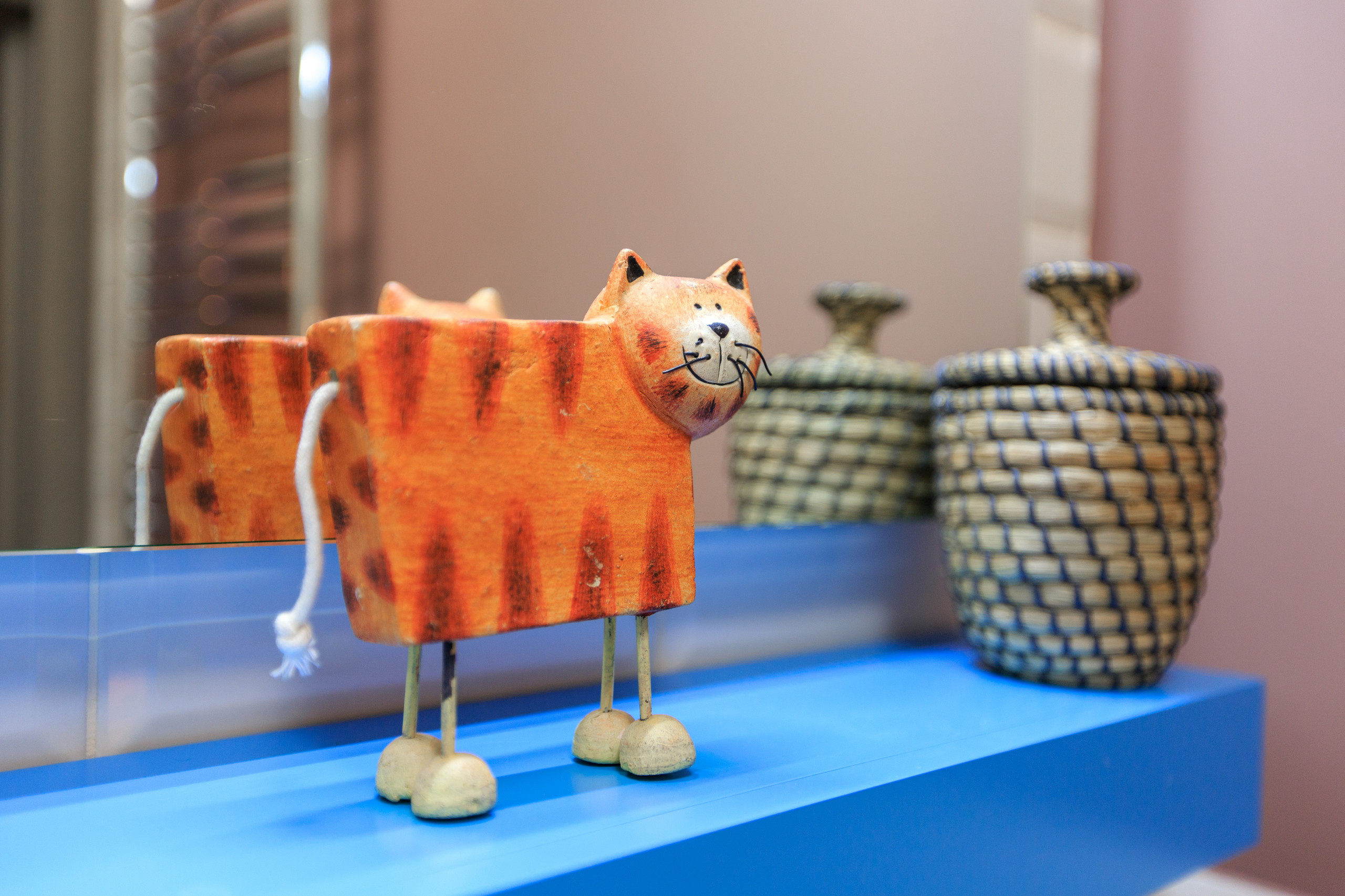 Houzz тур: Квартира в синих и оранжевых тонах в московской сталинке