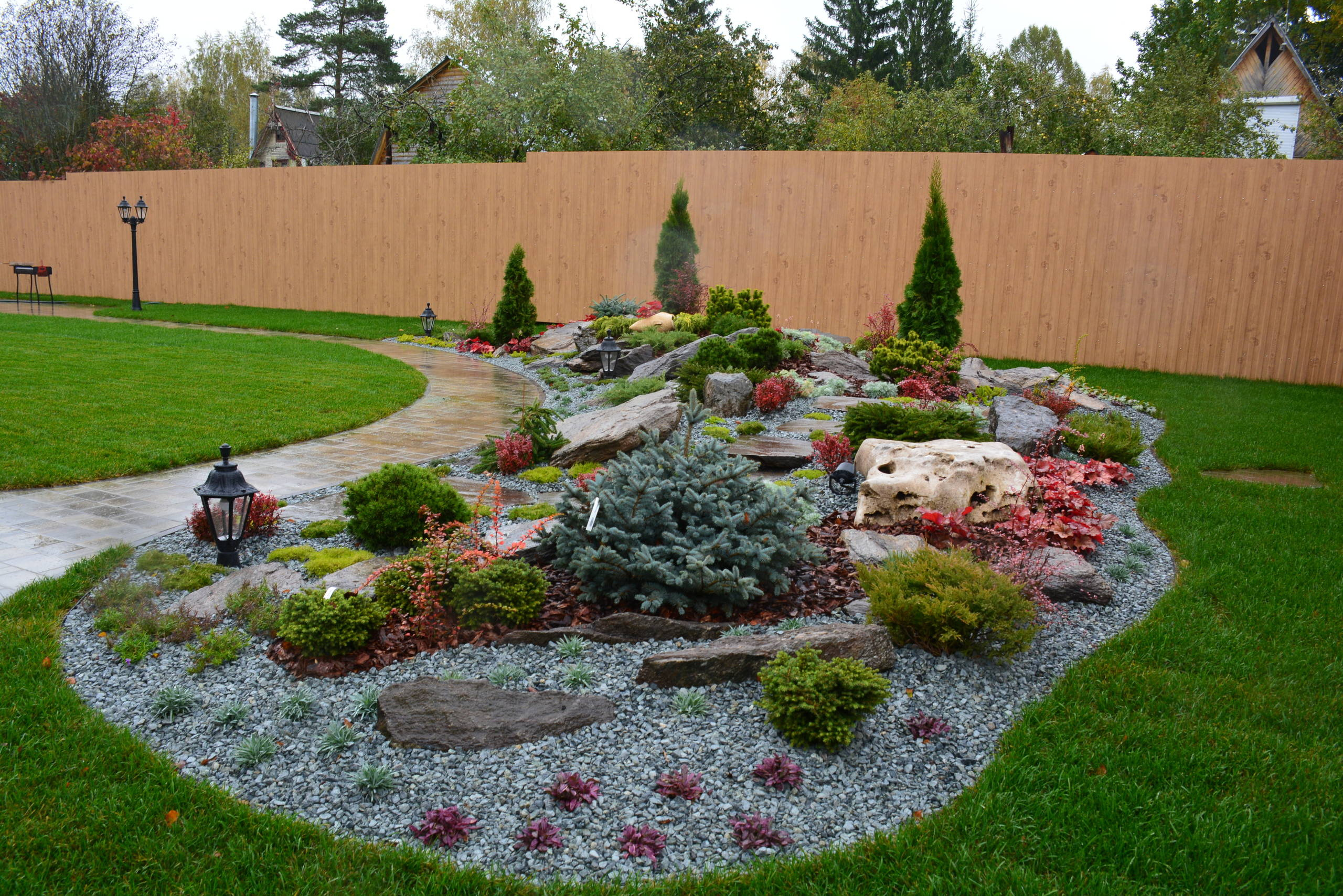 Проект недели: Трёхлетний альпийский сад в Подмосковье