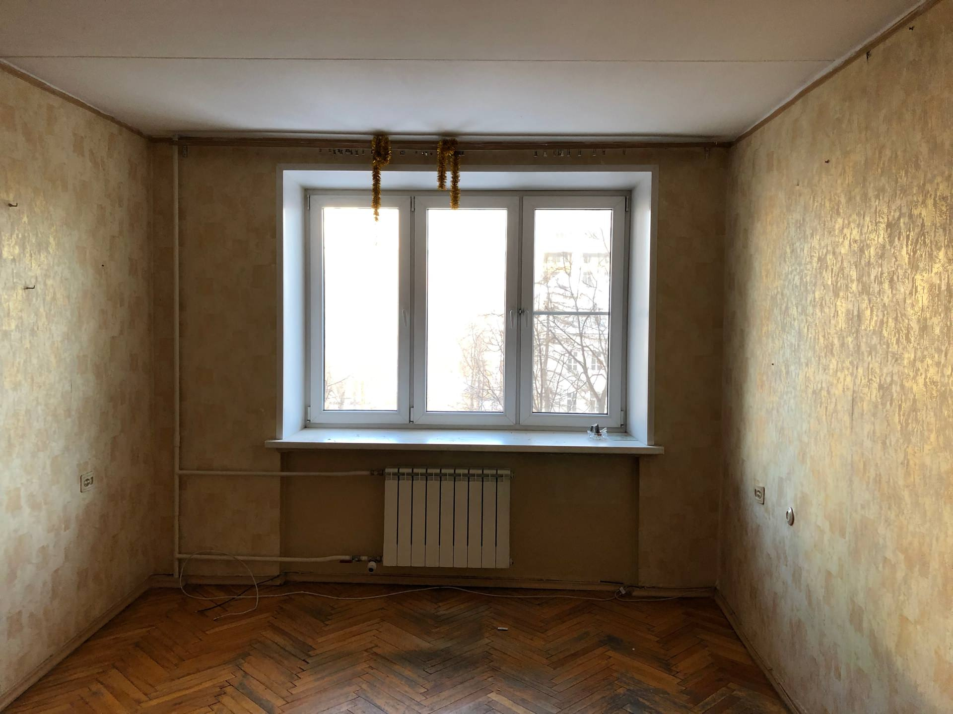 До и после: Квартира с мотивами кантри и невысокими потолками