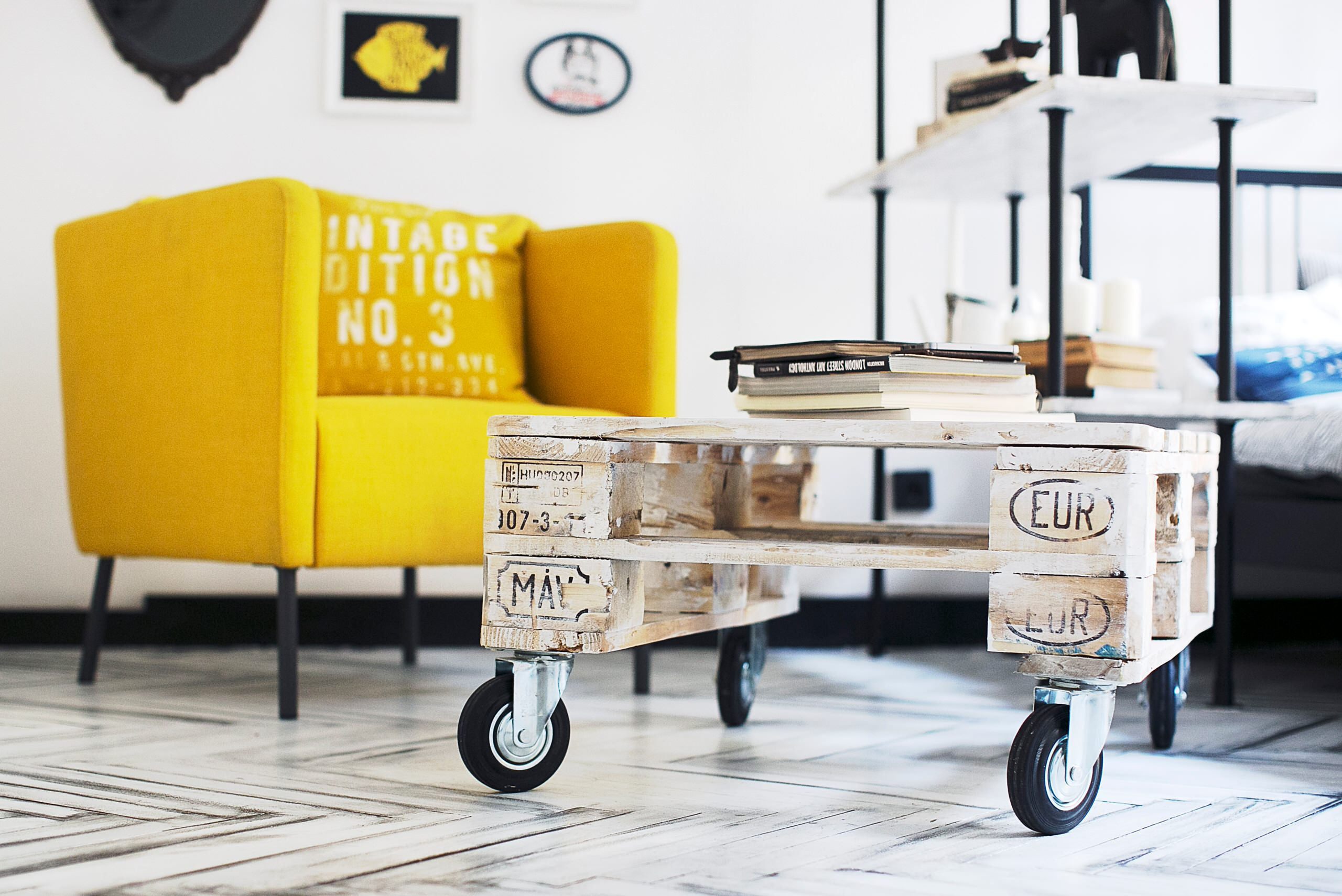 Houzz тур: Эстетика лофта на 40 квадратных метрах