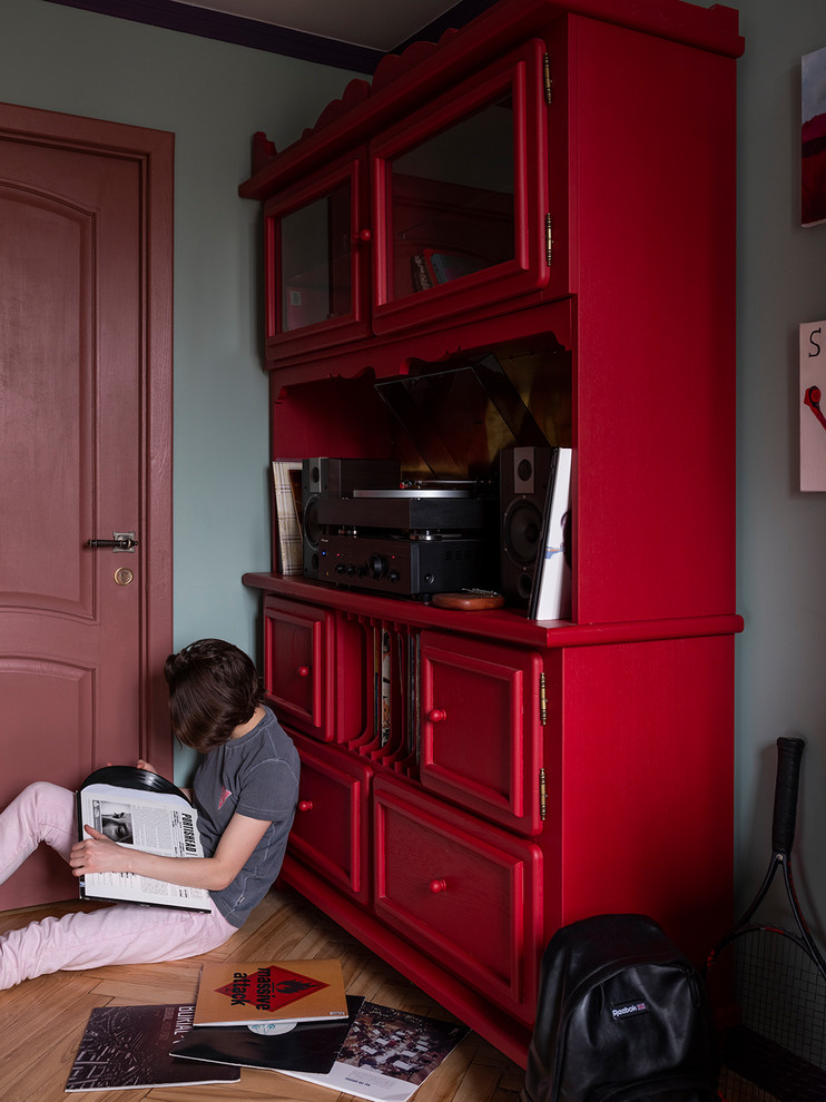 До и после: Комната фотографа, снимающего для Houzz