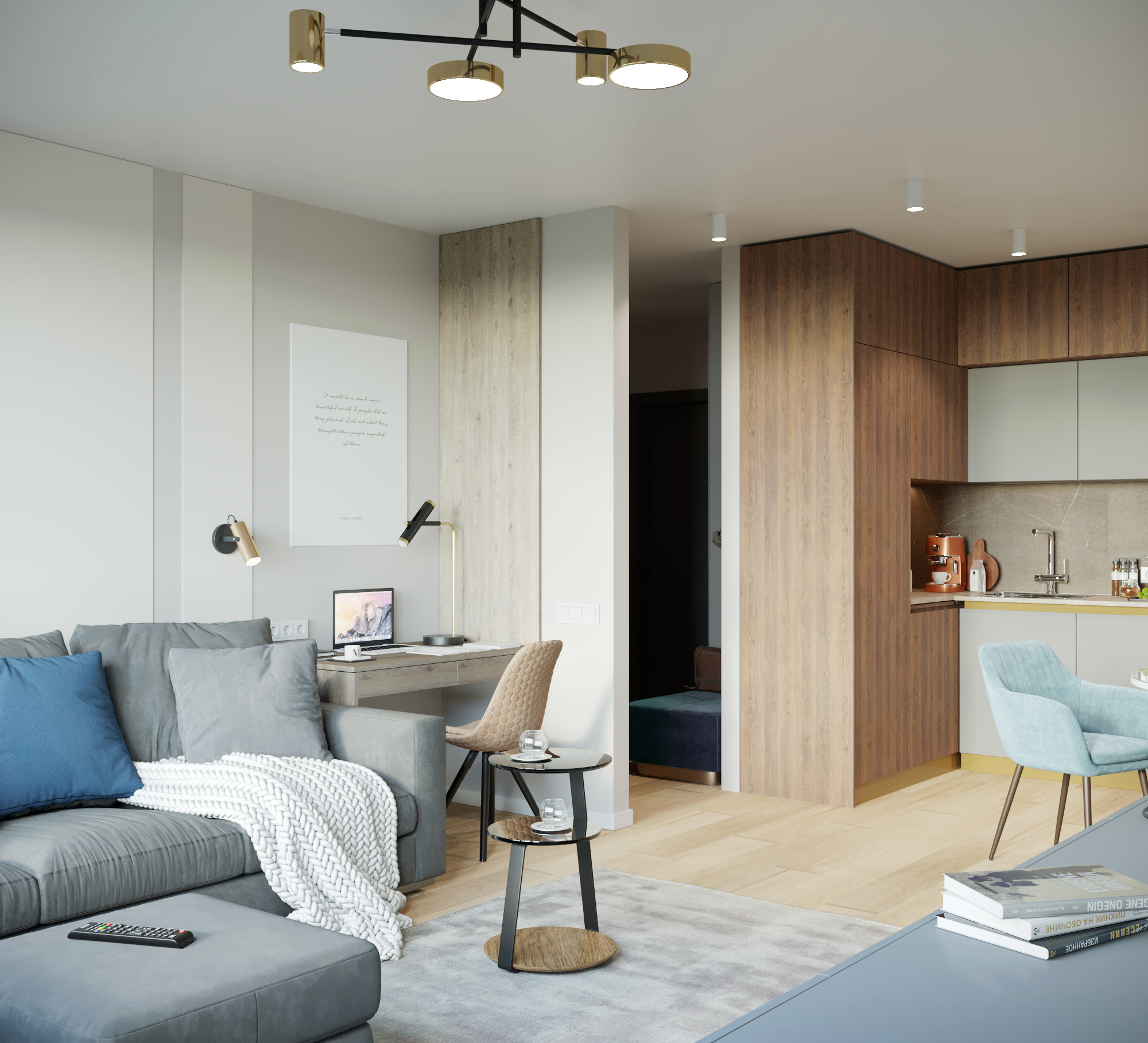 Поиск планировки: 3 варианта + финал для евротрешки с детской