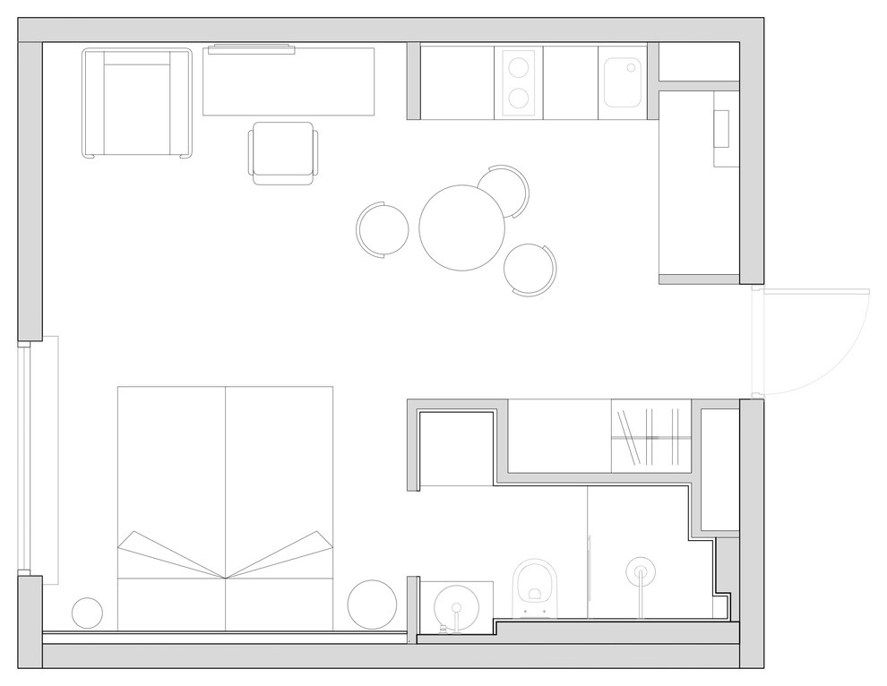 Просто фото: А где здесь холодильник