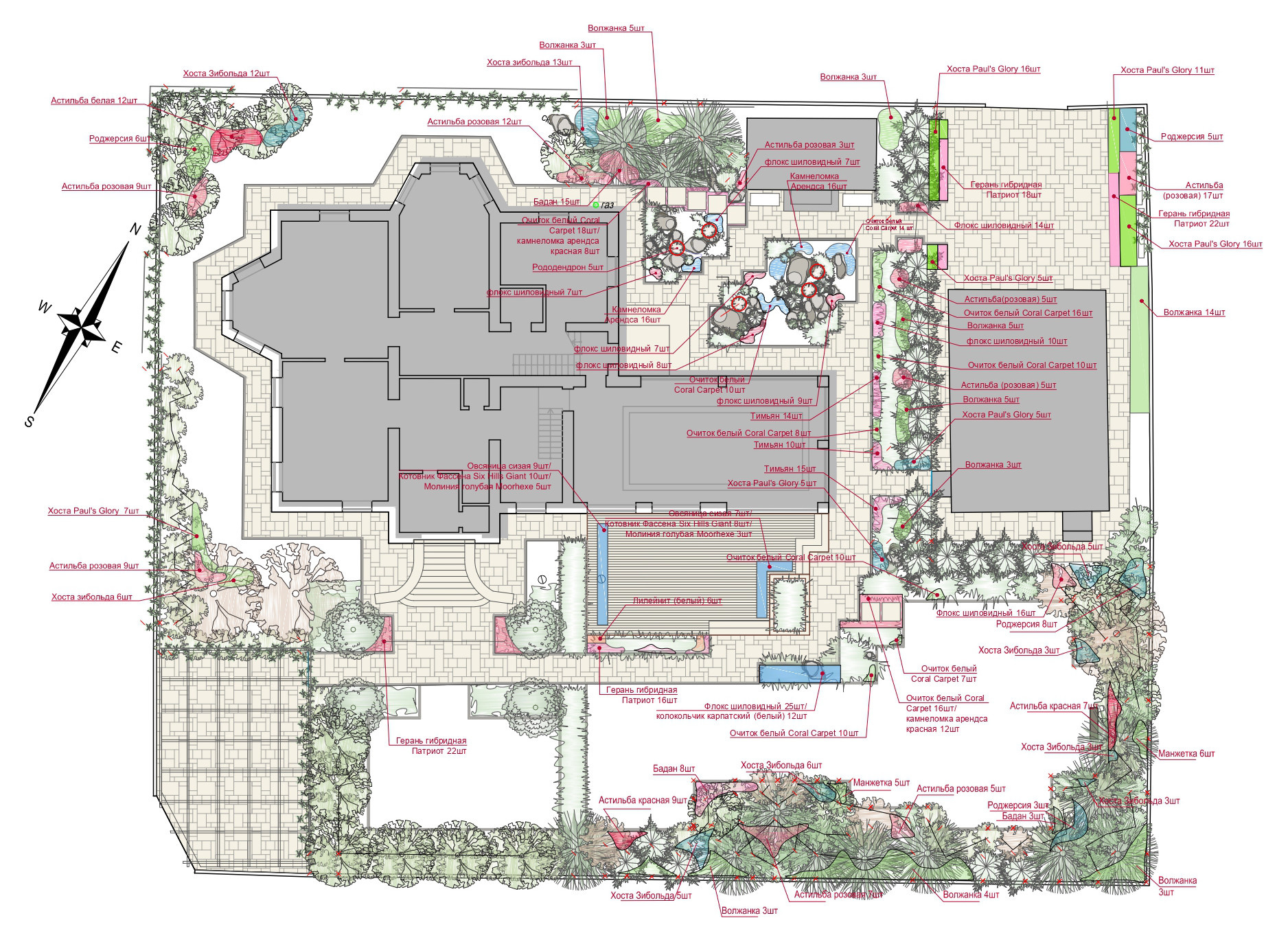 Сроки и смета проекта: 18 соток сада за шесть месяцев с нуля