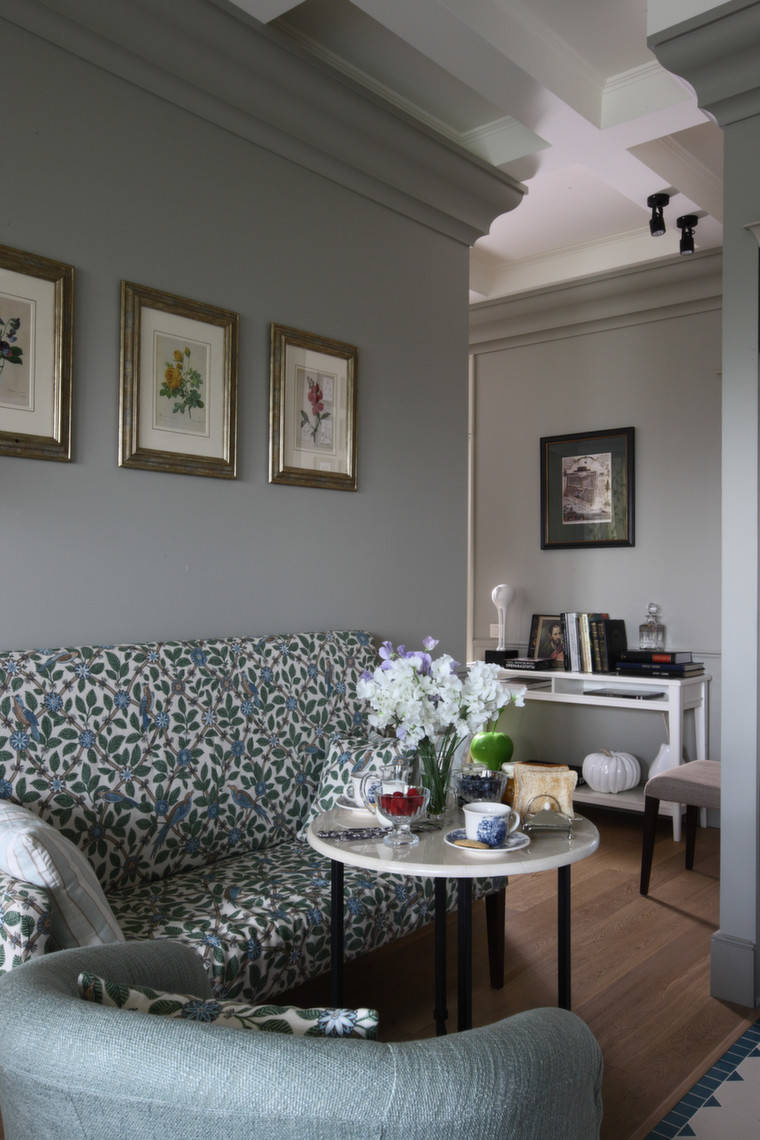 Houzz тур: Английский стиль и ботаника в московской квартире