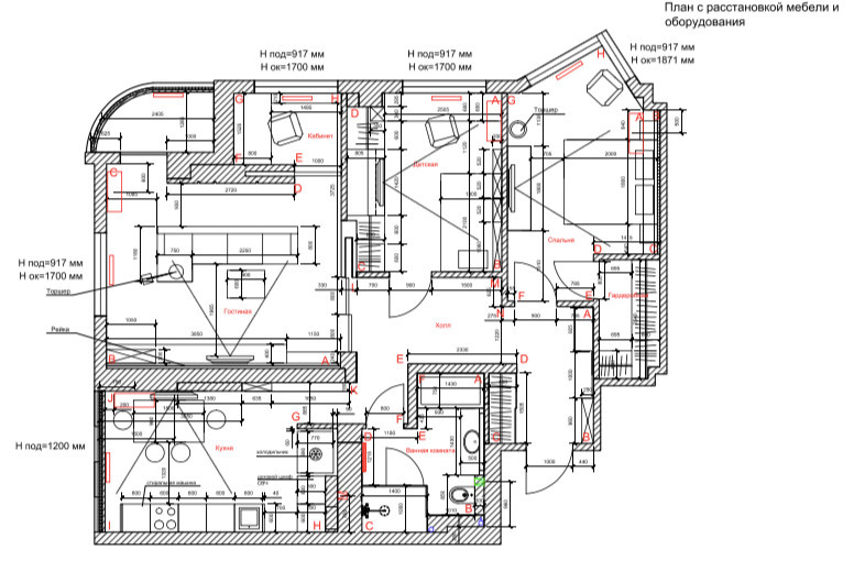 Houzz тур: Квартира для пары — любителей серого цвета и дерева