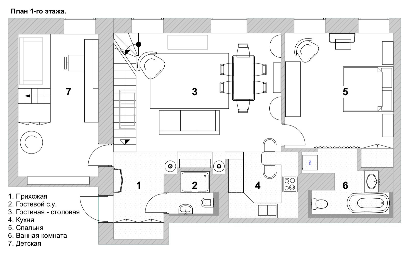 Houzz тур: Квартира в Воронеже — в купеческом доме конца XIX века
