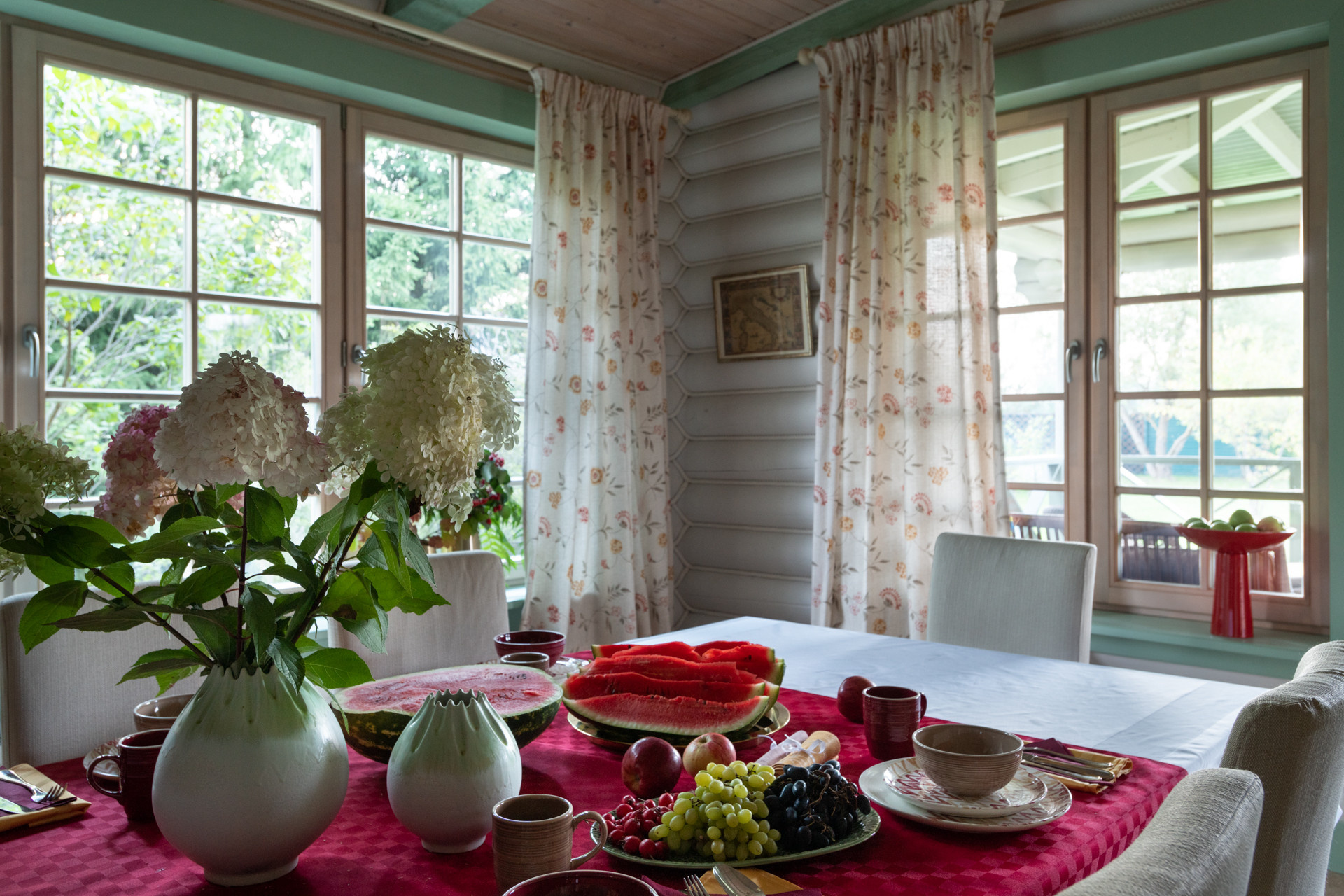 До и после: Обновление бревенчатого дома