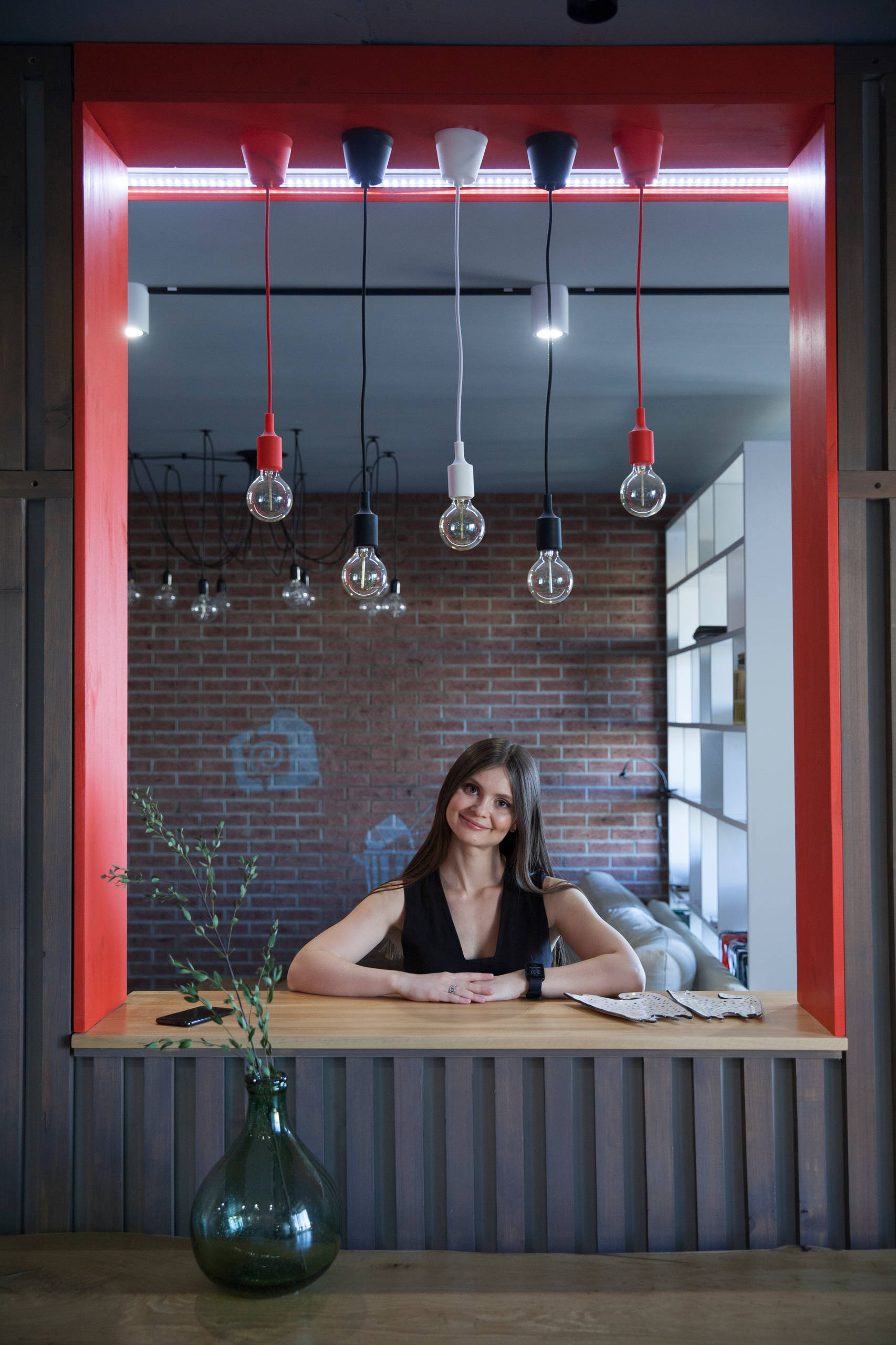 В гостях: Квартира с внутренним окном для дизайнера