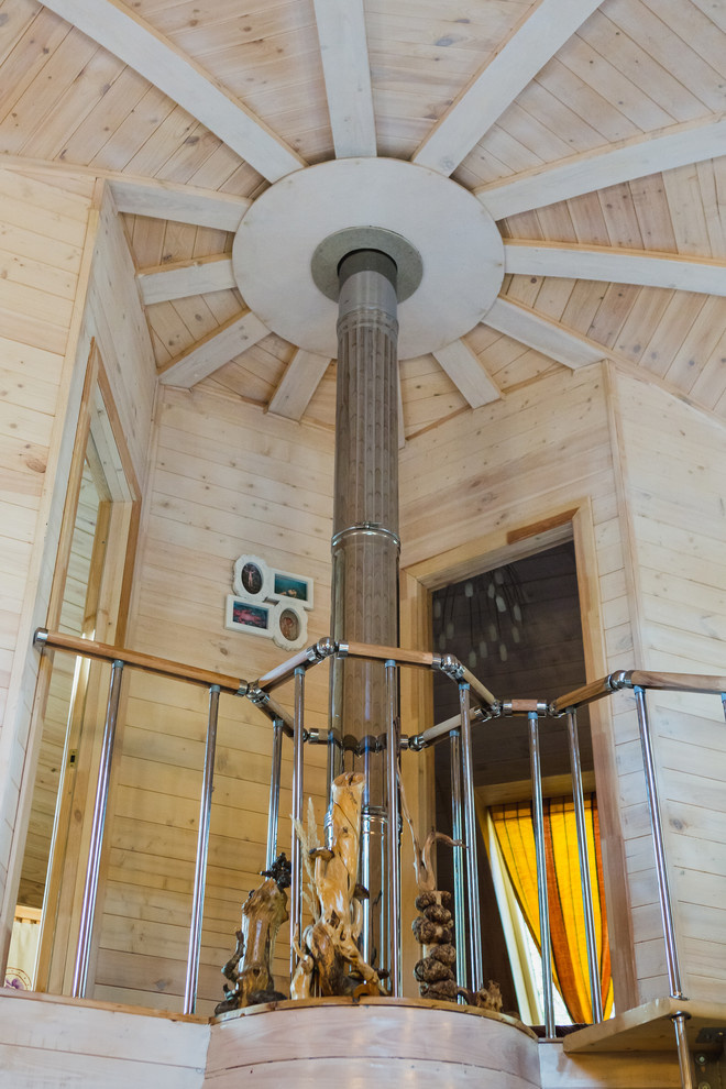 В гостях: Деревянный дом-шар под Зеленоградом