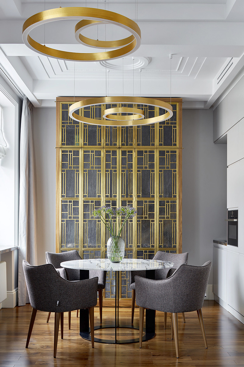 Houzz тур: Квартира на Тишинке с элементами ар деко