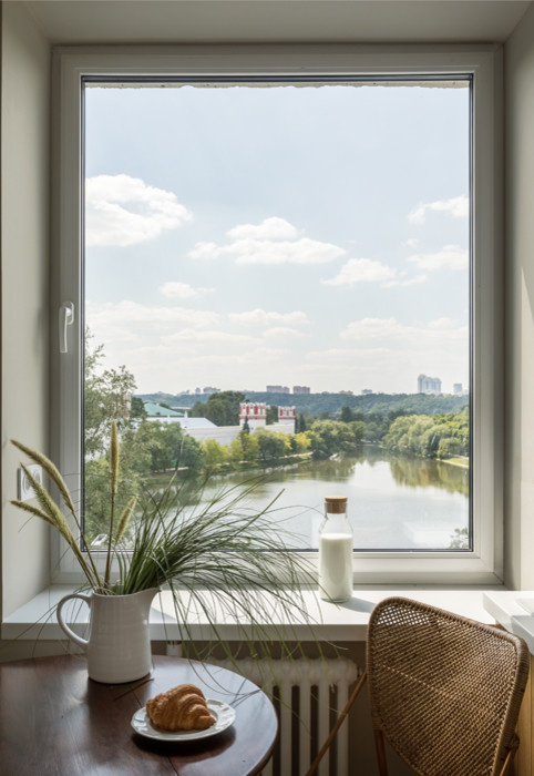 Прогулка на диване: Дома с видом на достопримечательности города