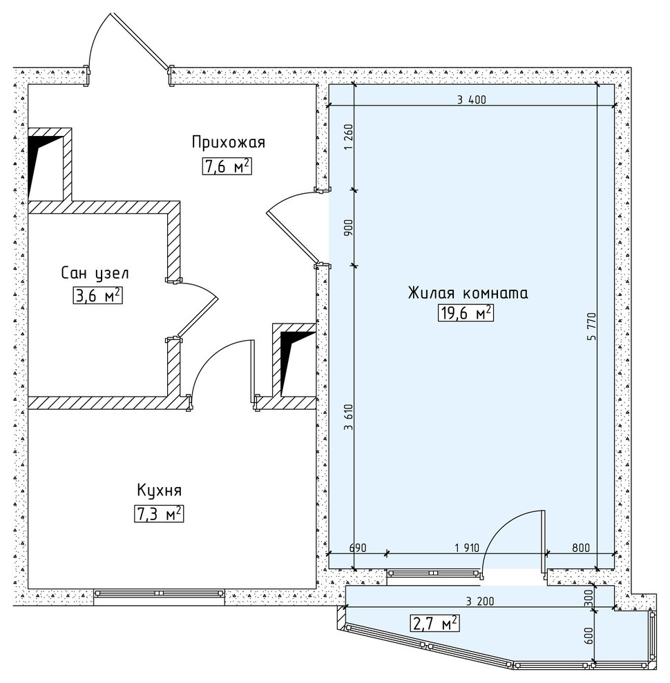 Как правильно: Планировка маленькой спальни 9-10 метров