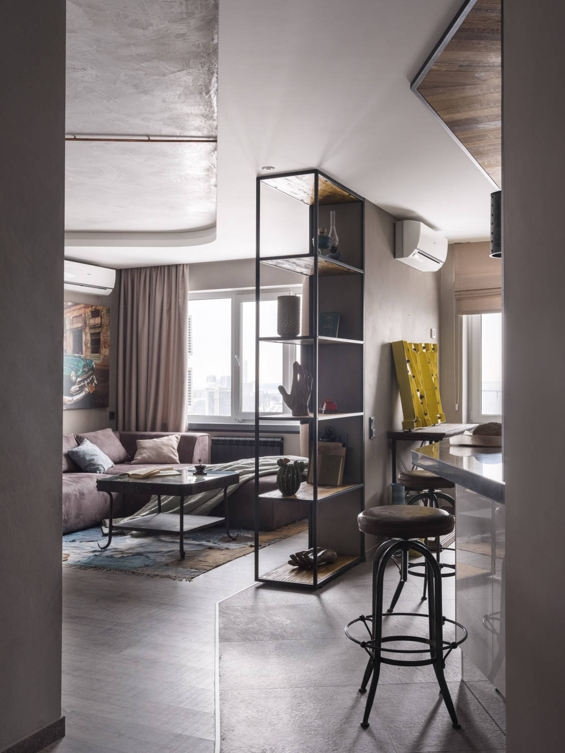 В гостях: Лофт для холостяка... который женился во время ремонта