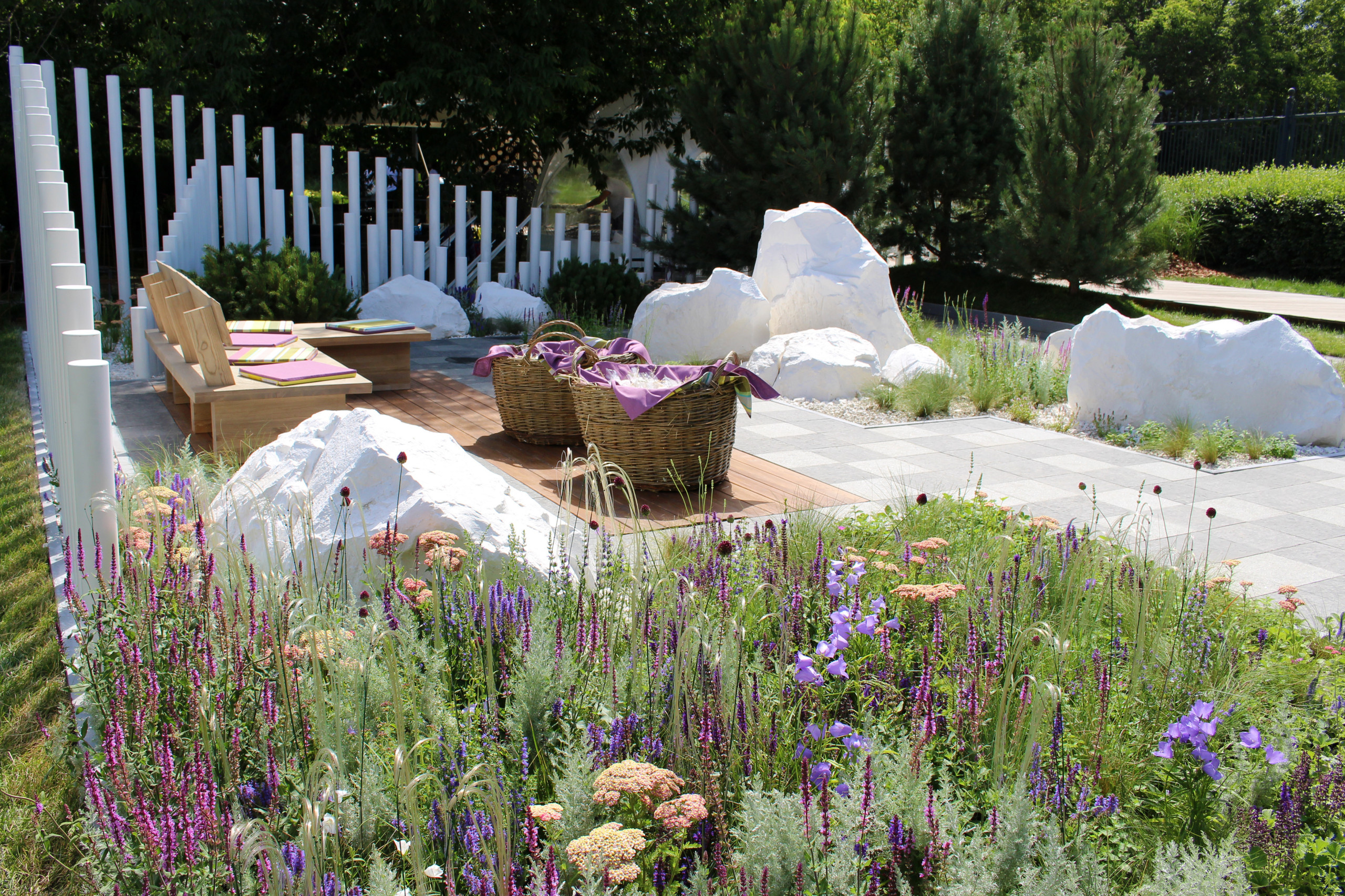 Проект недели: Серебряный ветер в саду из Белгорода