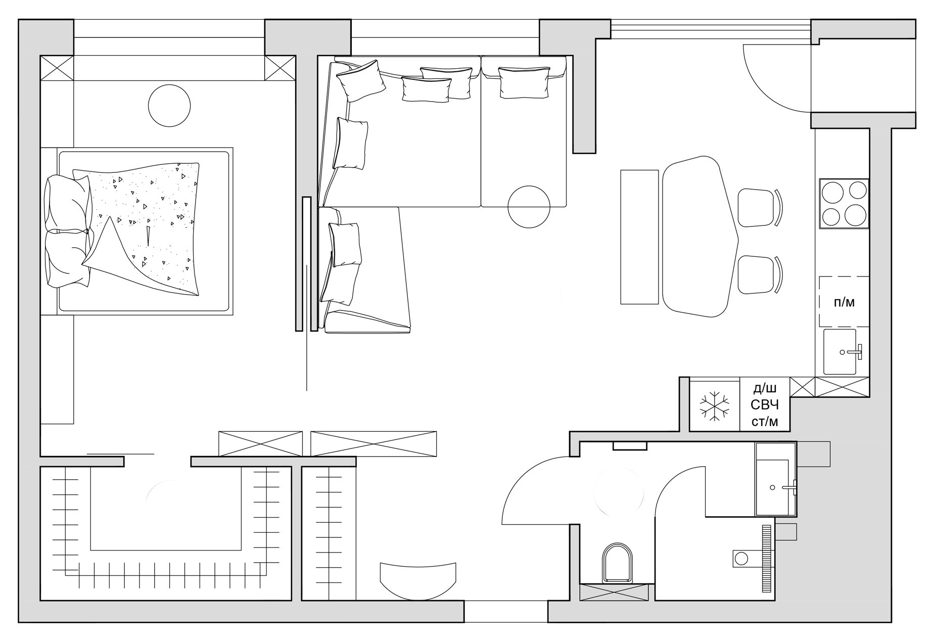 Houzz тур: Восточный минимализм в центре Москвы