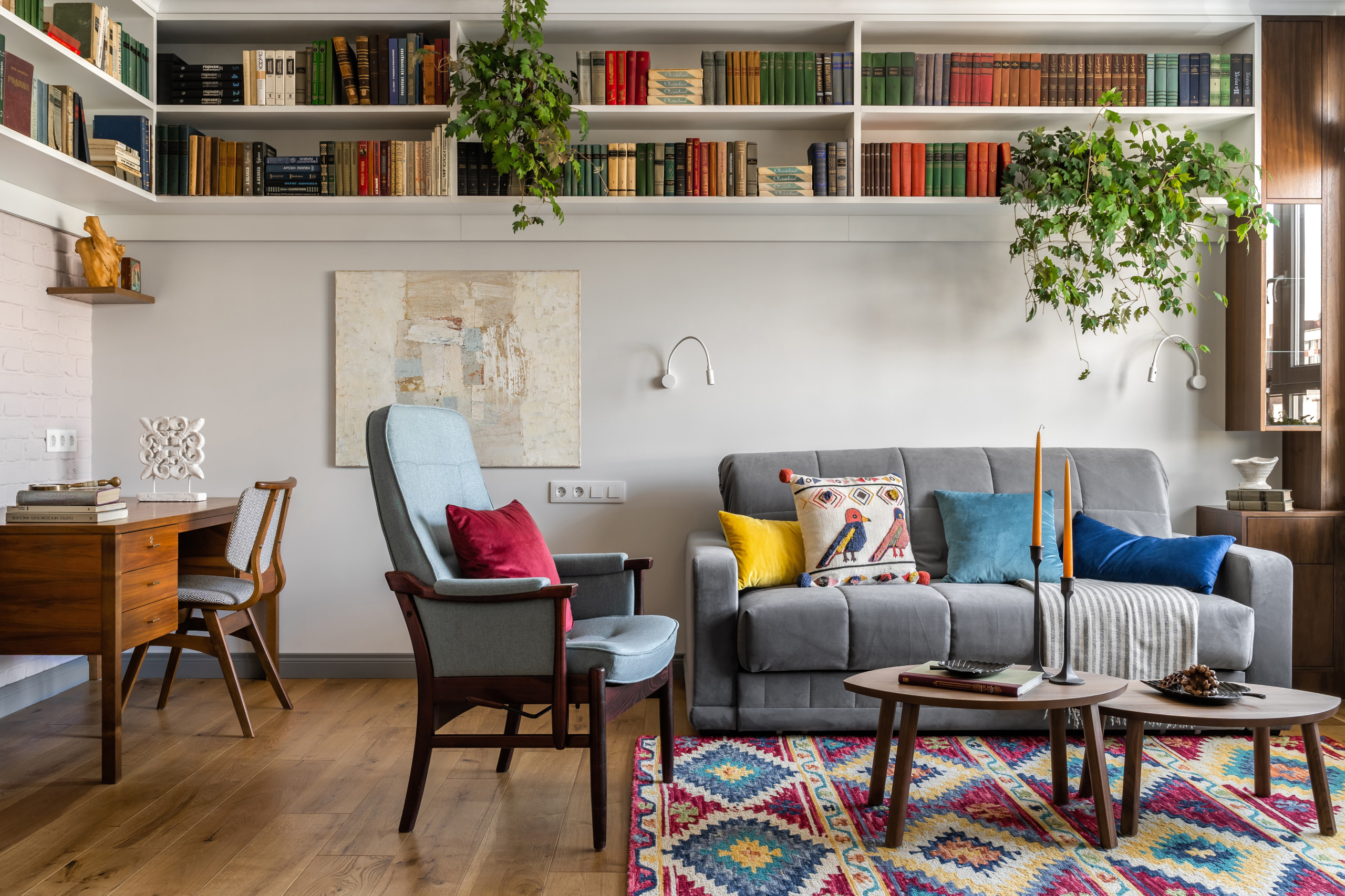 Houzz тур: 38 кв.м — студия для взрослой пары