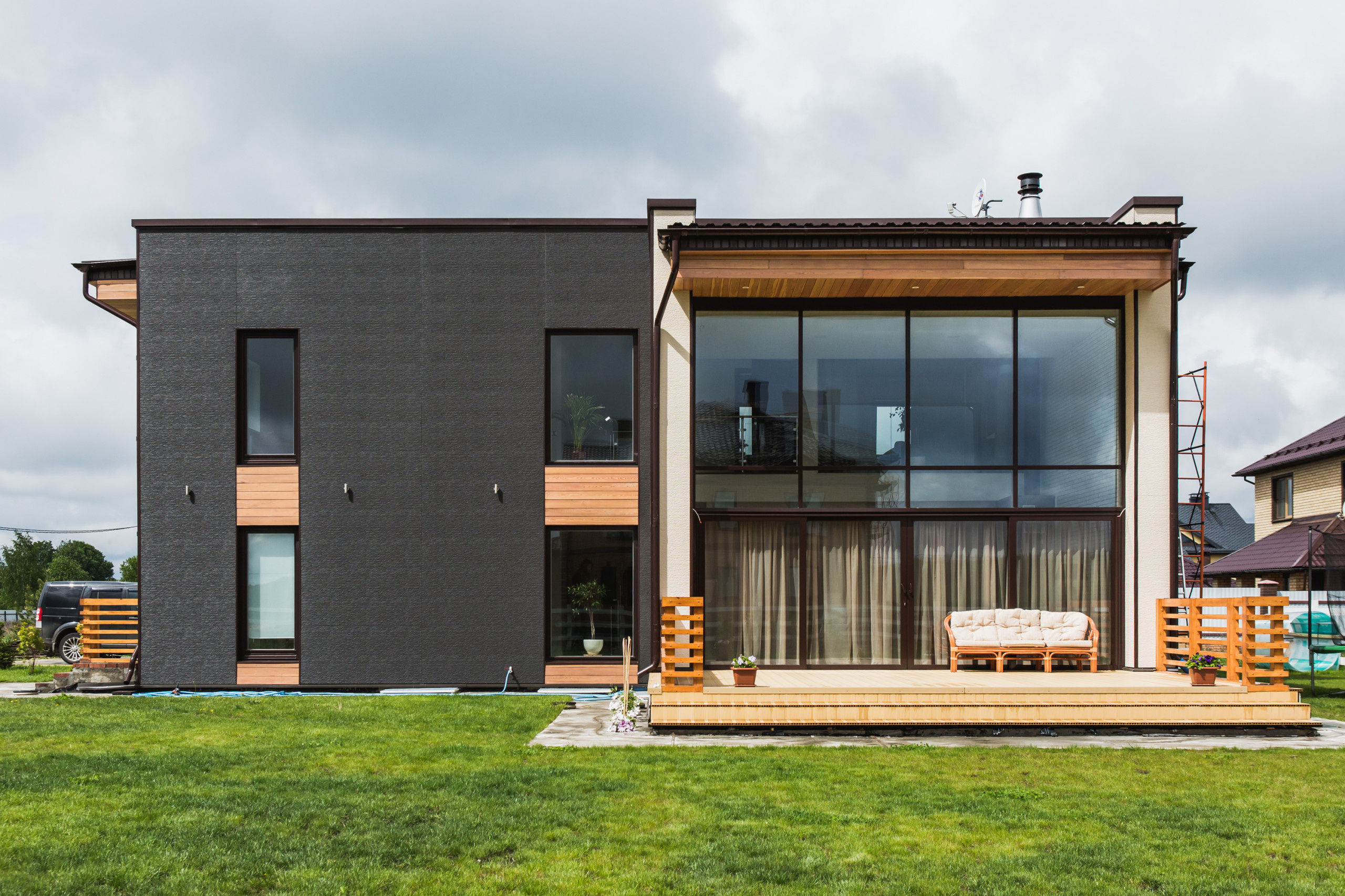 Экология загородного дома: Стены