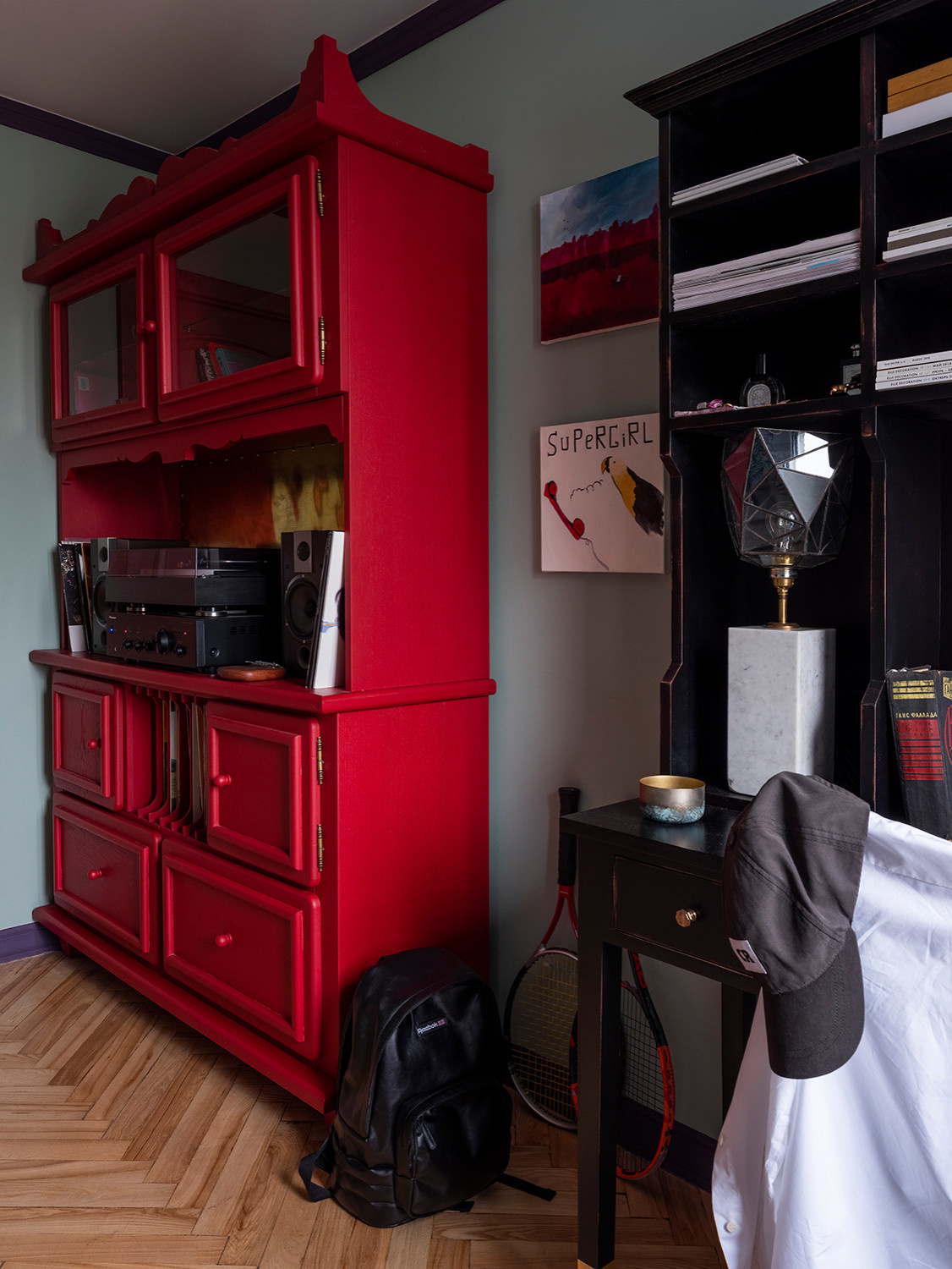 До и после: Комната фотографа, снимающего для Houzz