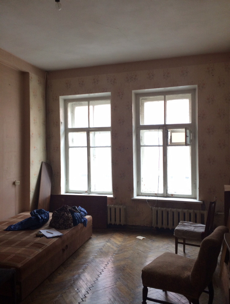 До и после: Квартира в старом доме — с секретной дверью