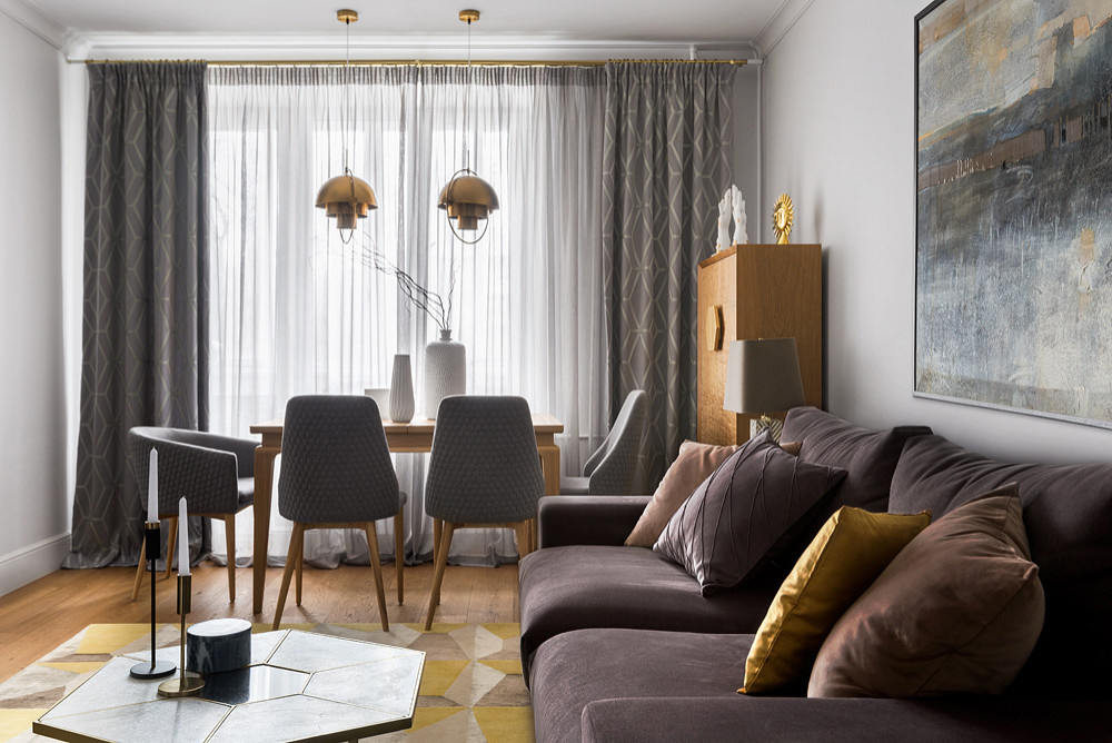 В гостях: Квартира с гексагонами