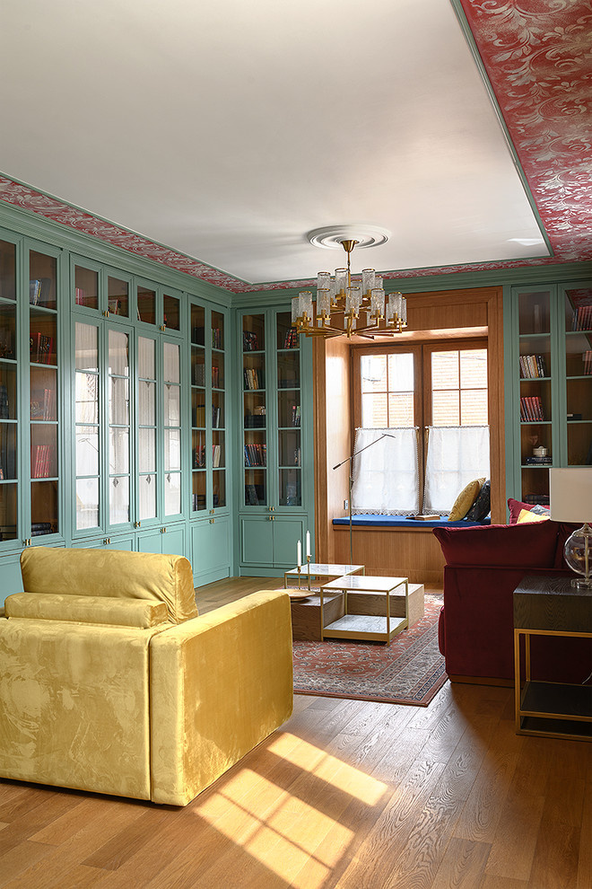 Проект недели: Пряничная гостиная с изразцовым камином