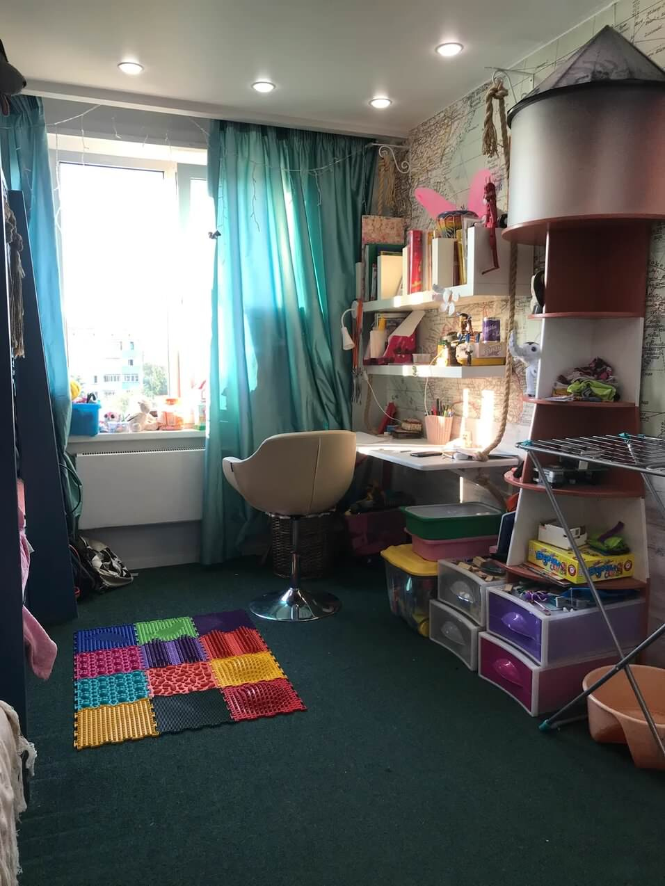 Проект недели: Солнечная детская для брата и сестры