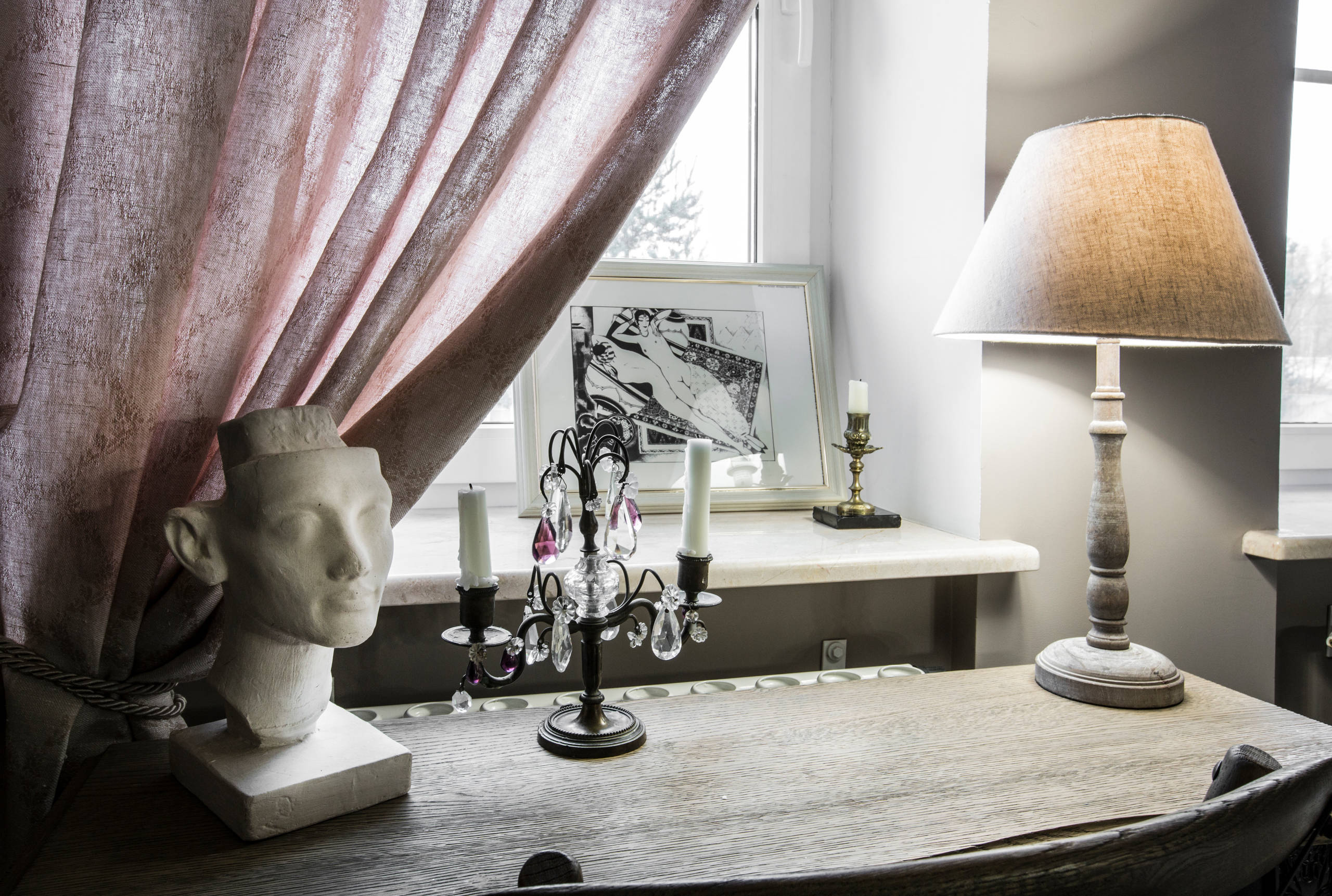 В гостях: Винтажные каре в доме дизайнера на Новой Риге